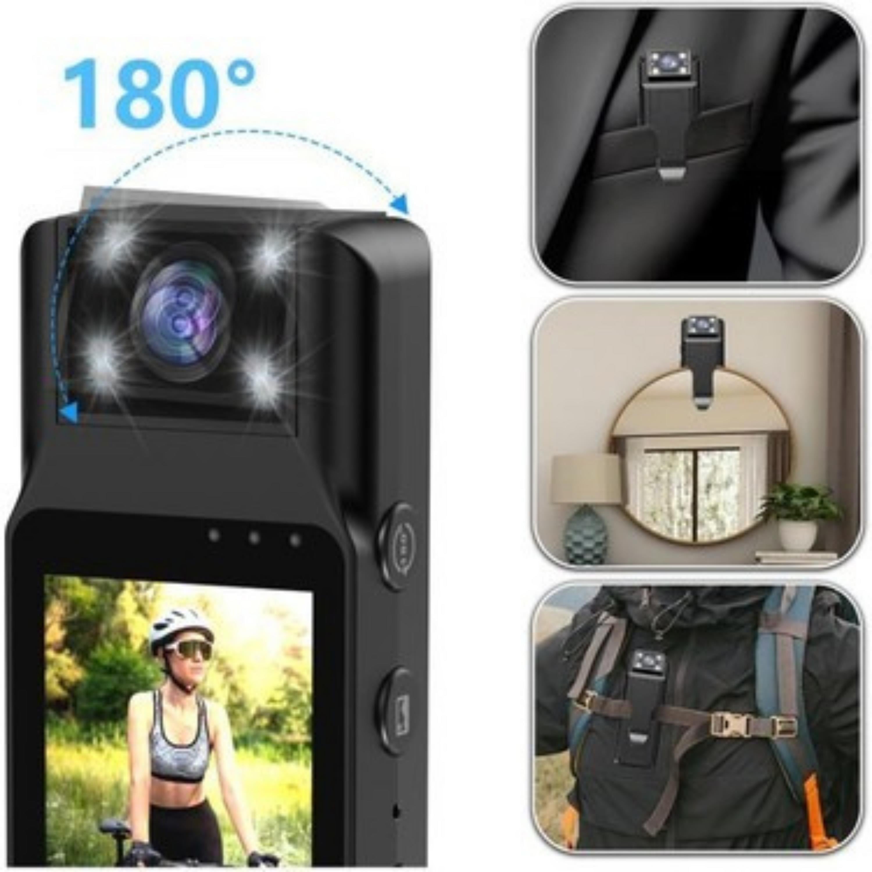 4K Taşınabilir Klipsli Mini Profesyonel Kamera Dijital Video Kaydedici Bodycam