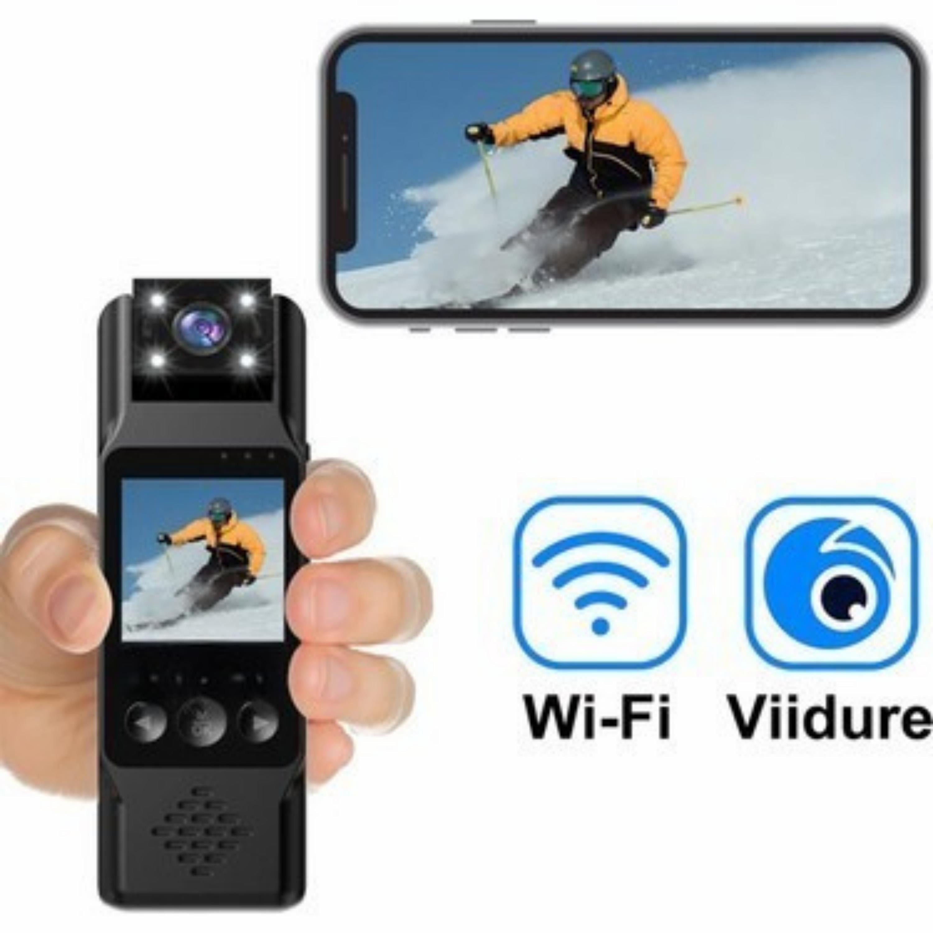 4K Taşınabilir Klipsli Mini Profesyonel Kamera Dijital Video Kaydedici Bodycam