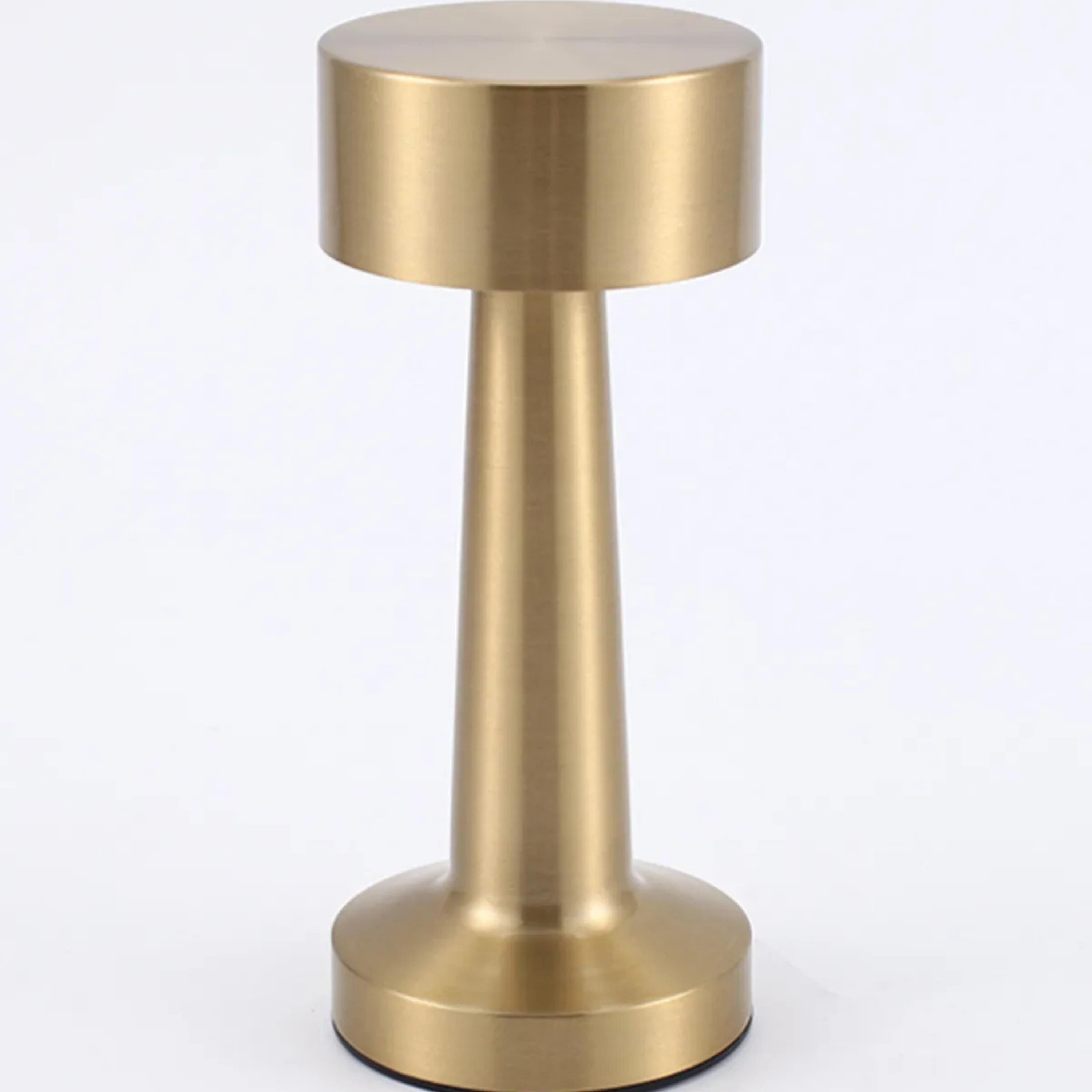 5415 Şarjlı Dokunmatik Masa Lambası Dekoratif Abajur Led 3 Renk Modlu Gece Lambası