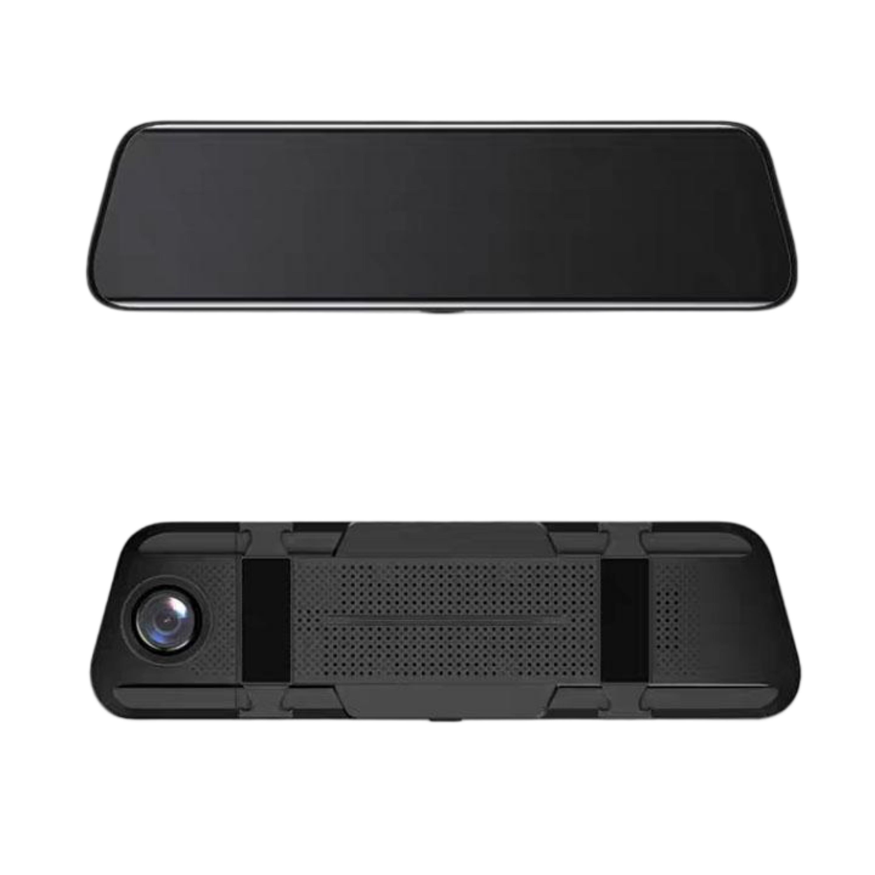 9.66 İnç Dokunmatik Ayna Tipi Araç Kamerası 4K Full HD Ön Arka Kayıt Carplay Android Auto WiFi GPS Gece Görüşlü Park Modlu Dash Cam