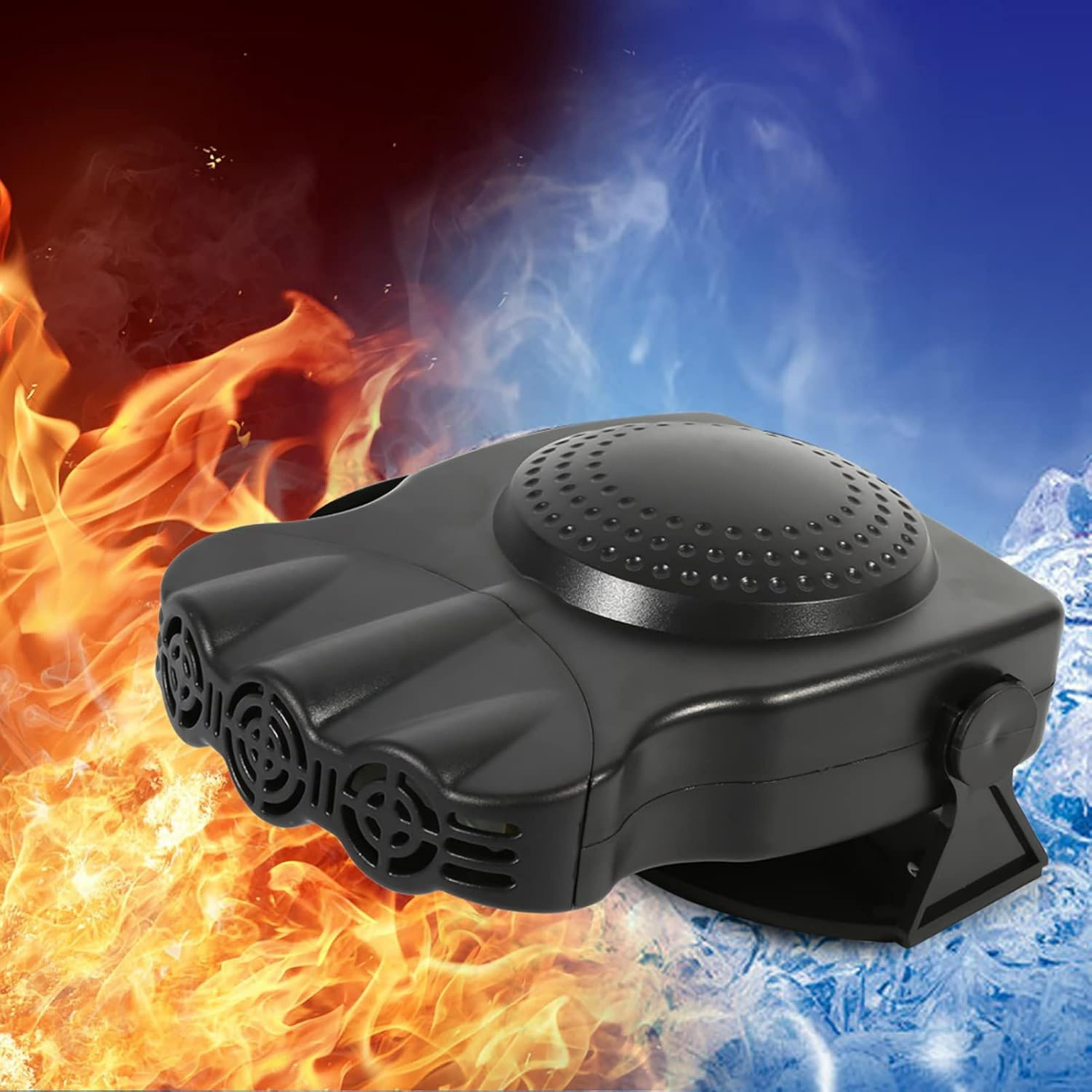 Aramox Taşınabilir Oto Isıtıcı 12V 150W 2'si 1 Arada Araç Isıtıcısı Ve Soğutucusu Serin Fan Ön Cam Buğu Çözücü