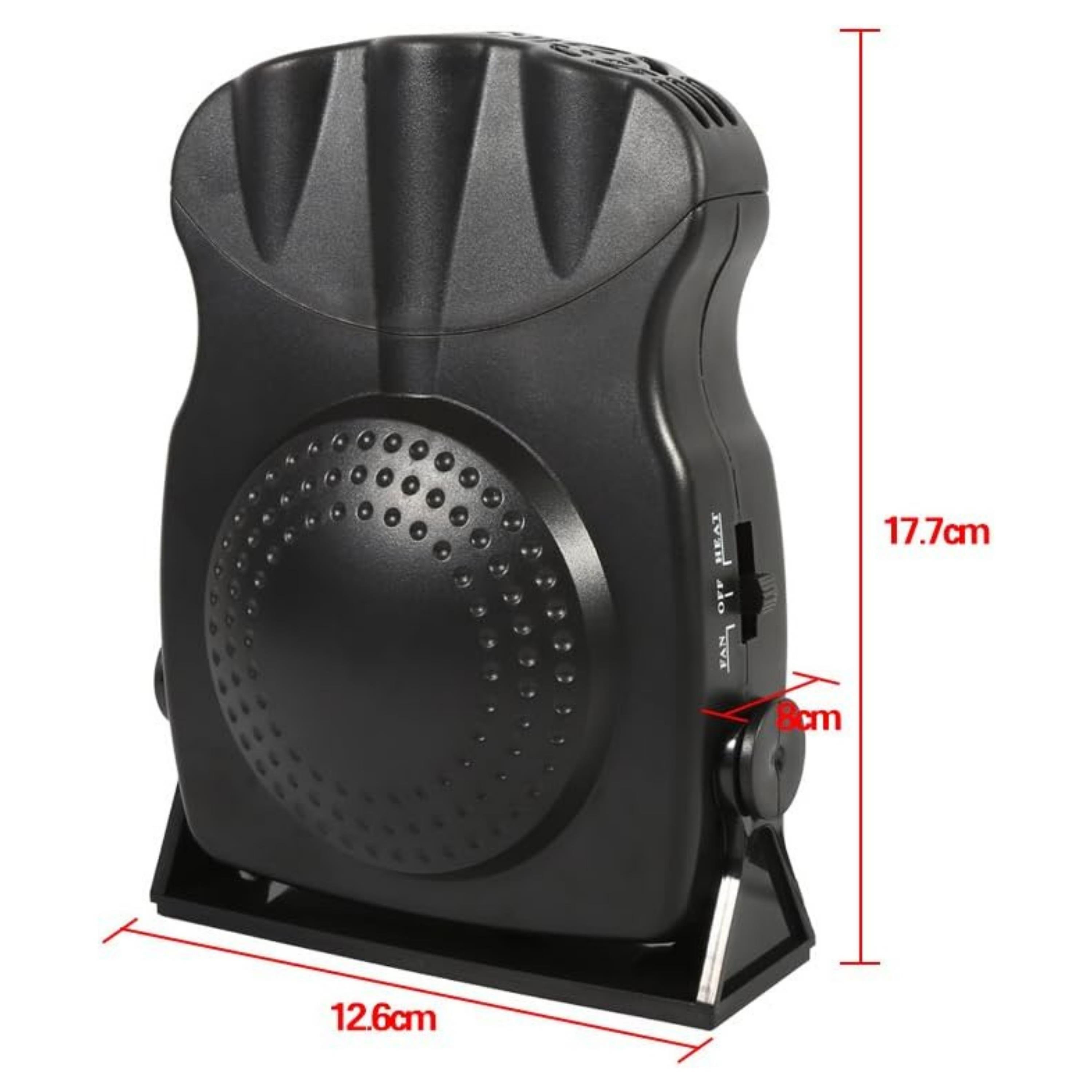 Aramox Taşınabilir Oto Isıtıcı 12V 150W 2'si 1 Arada Araç Isıtıcısı Ve Soğutucusu Serin Fan Ön Cam Buğu Çözücü
