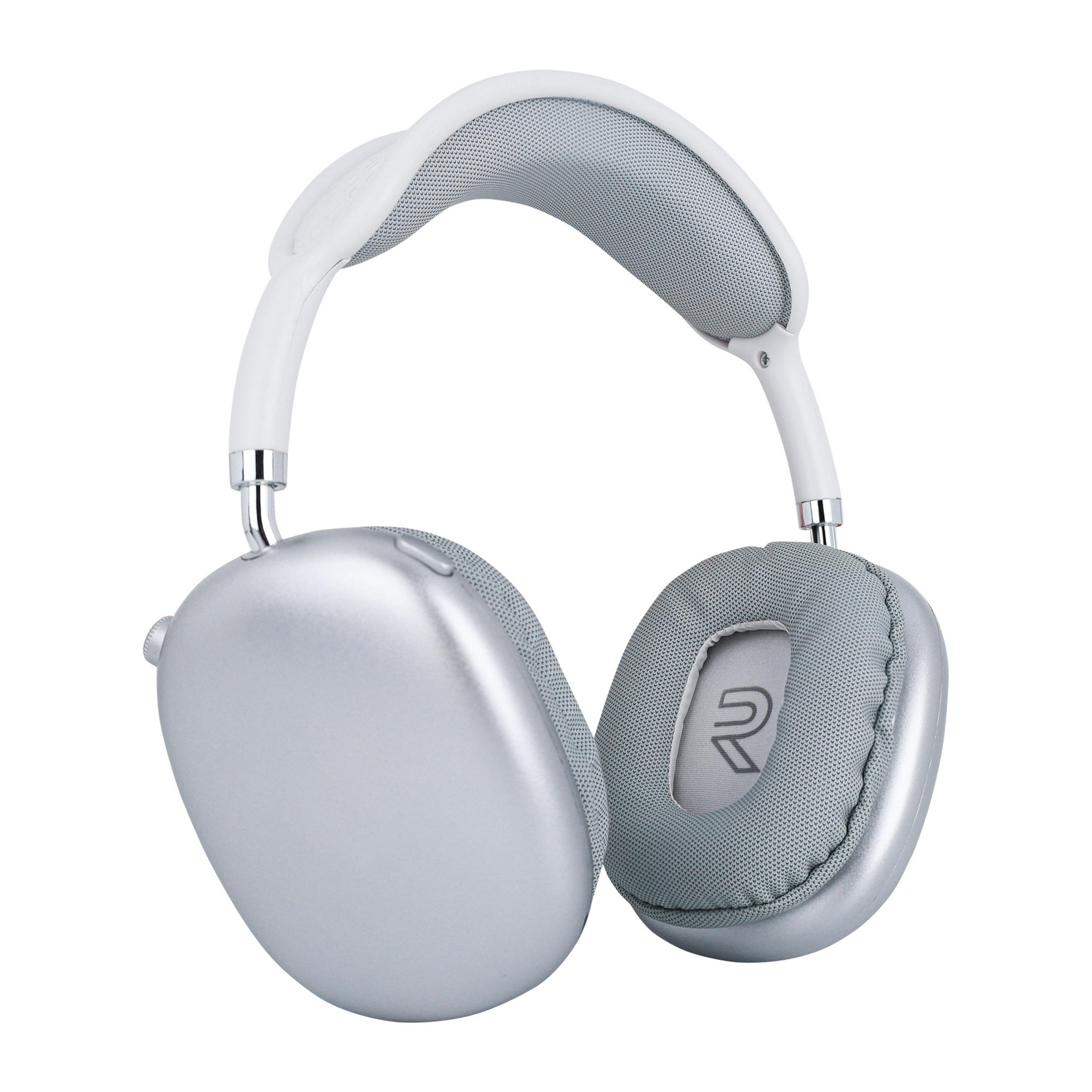 Beyaz Max3 Kulaküstü Bluetooth Kulaklık Şarjlı Kulaklık Çantası Hediyeli Kafaüstü Yumuşak Pedli Yüksek Ses Performanslı Kulaküstü Kulaklık
