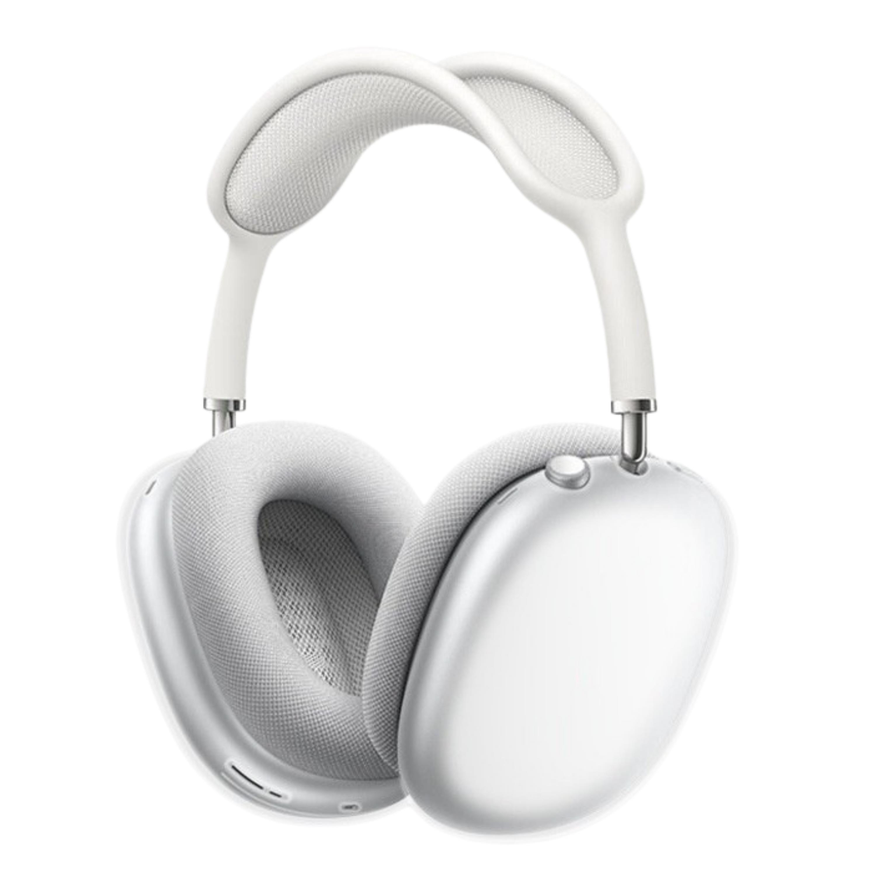 Beyaz Max3 Kulaküstü Bluetooth Kulaklık Şarjlı Kulaklık Çantası Hediyeli Kafaüstü Yumuşak Pedli Yüksek Ses Performanslı Kulaküstü Kulaklık