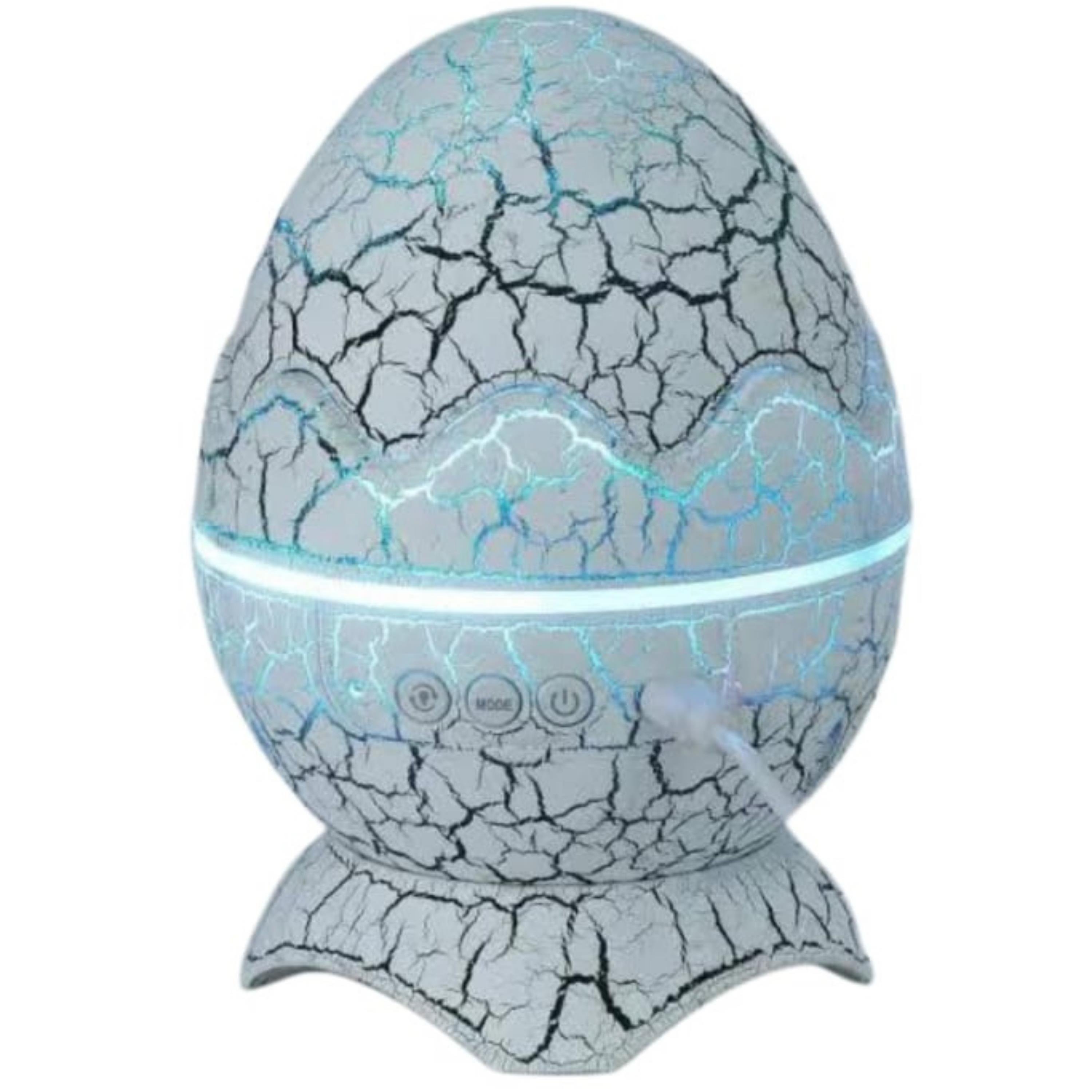 Dinozor Yumurtası Görünümlü Yıldızlı Galaksi Gökyüzü Gece Lambası Ve Kumandalı Bluetooth Hoparlör