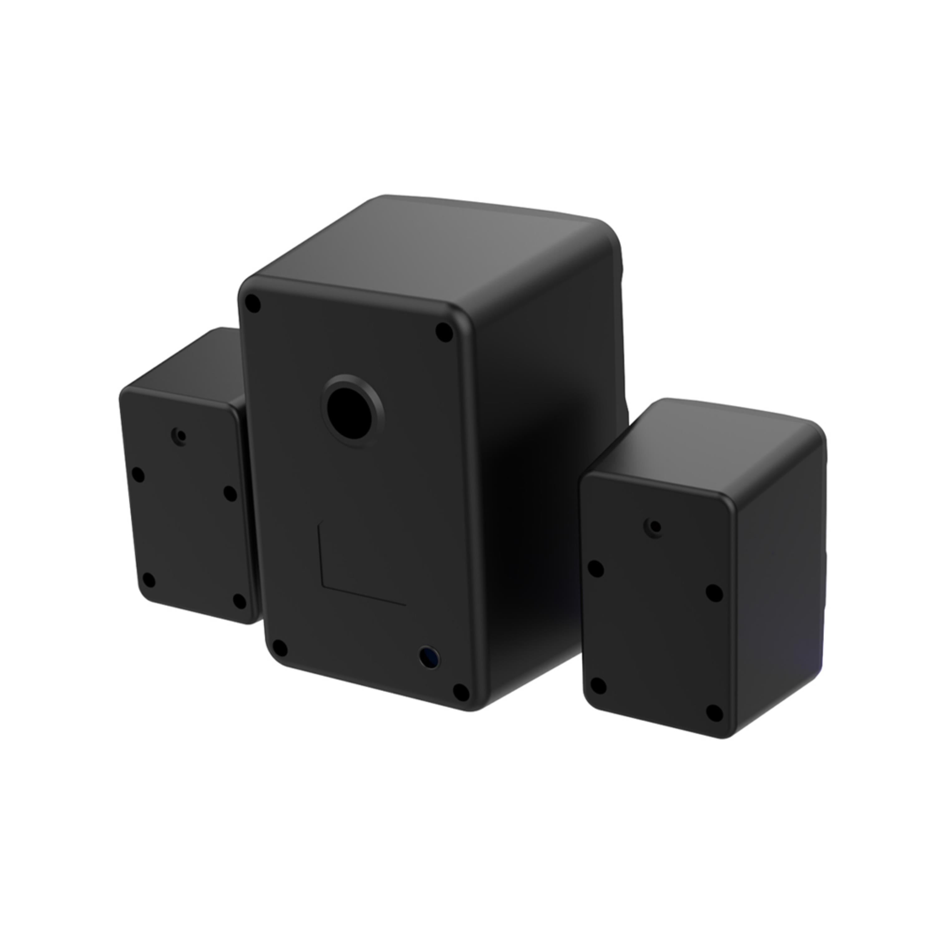 E-1306 USB 2.1 Multimedya Subwoofer Hoparlör Seti RGB Işıklı 3'lü Speaker Sistemi Bilgisayar ve Laptop Uyumlu Telefon Destekli Masaüstü Ses Sistemi Bilgisayar Hoparlörü