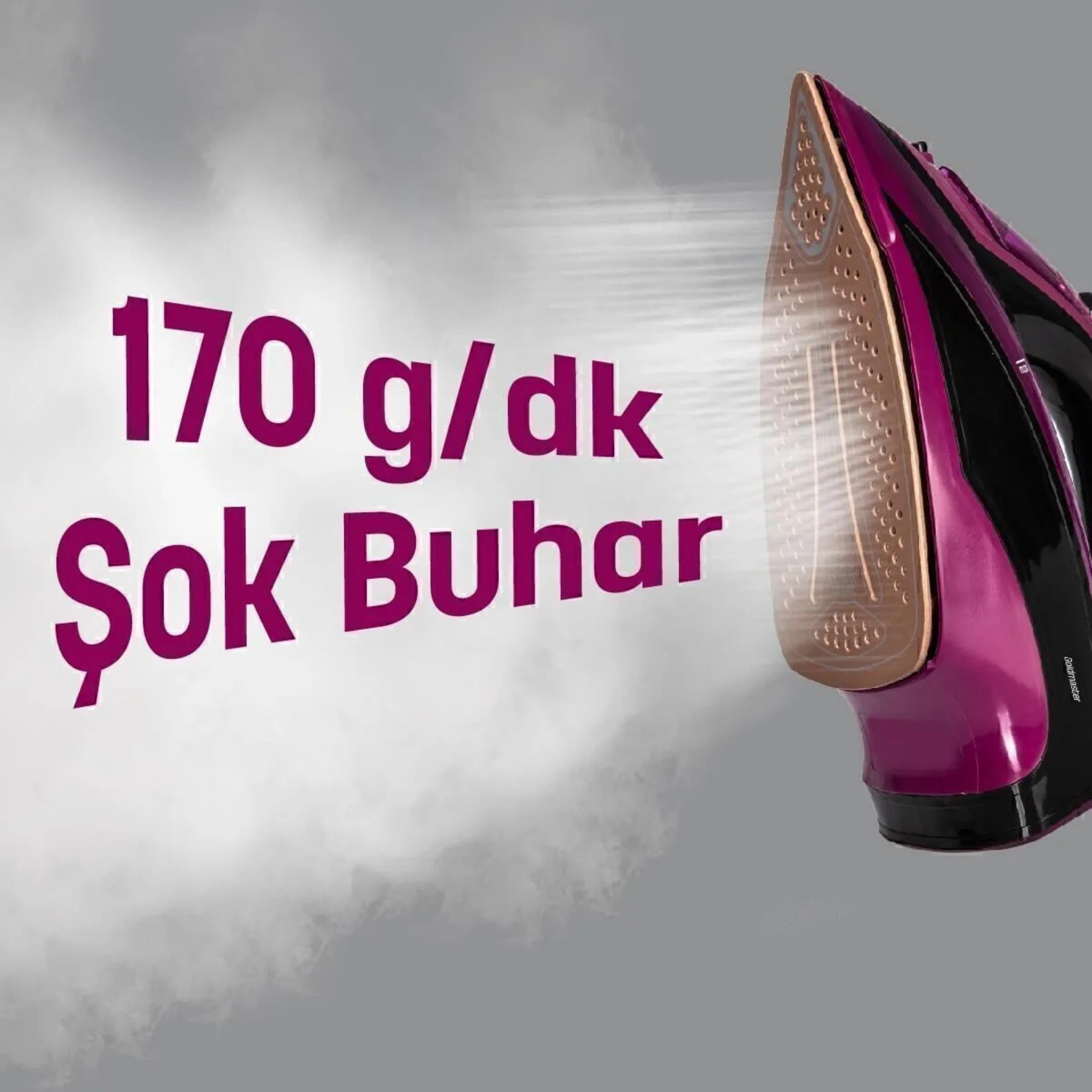 GoldStar ST-7600 2200 W Buharlı Ütü