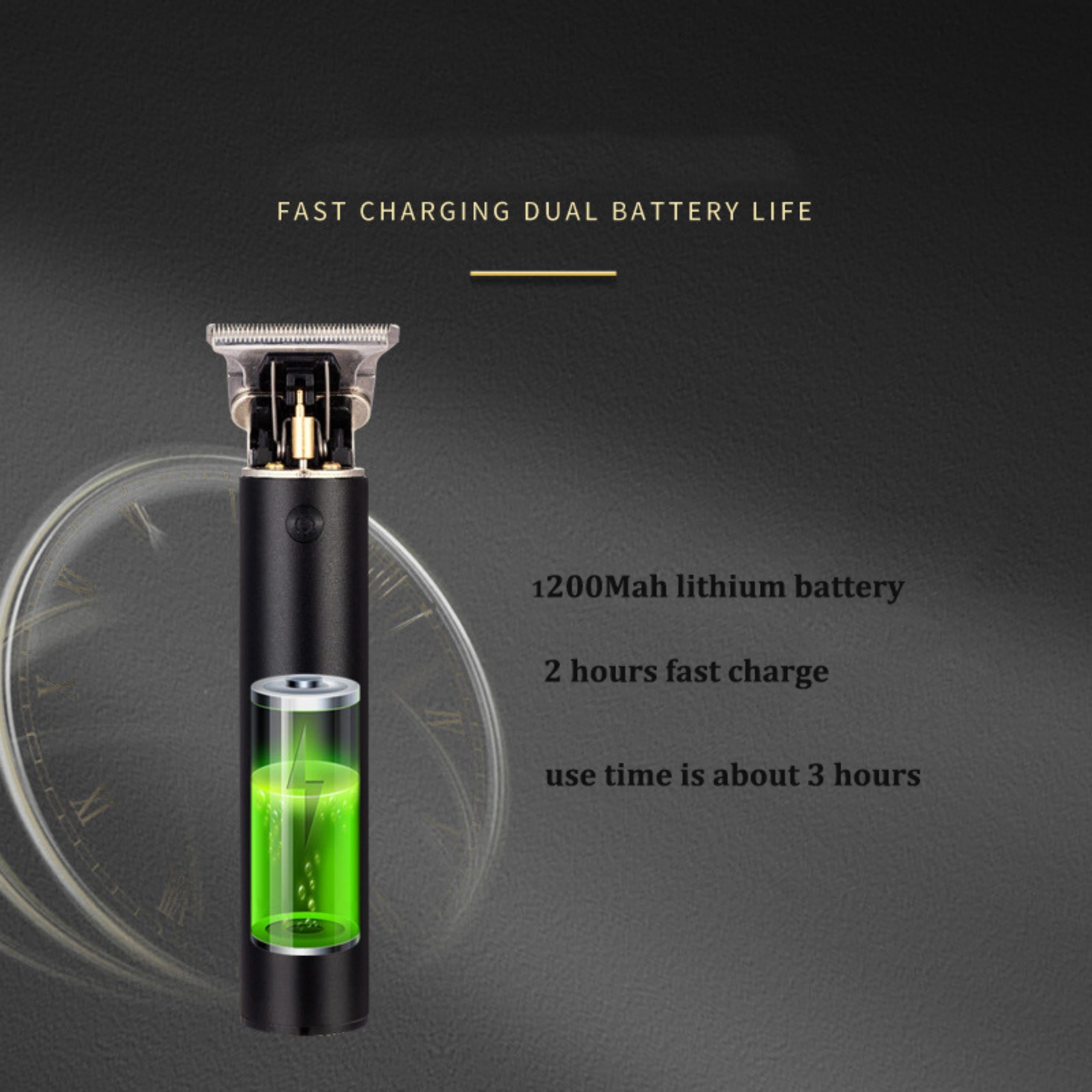 Hasuba HS-085 Profesyonel Saç Kesme Makinesi Şarjlı & Kablolu Kullanım USB Şarjlı Lityum Pilli Tıraş ve Sakal Makinesi Berber Tipi Traş Makinesi