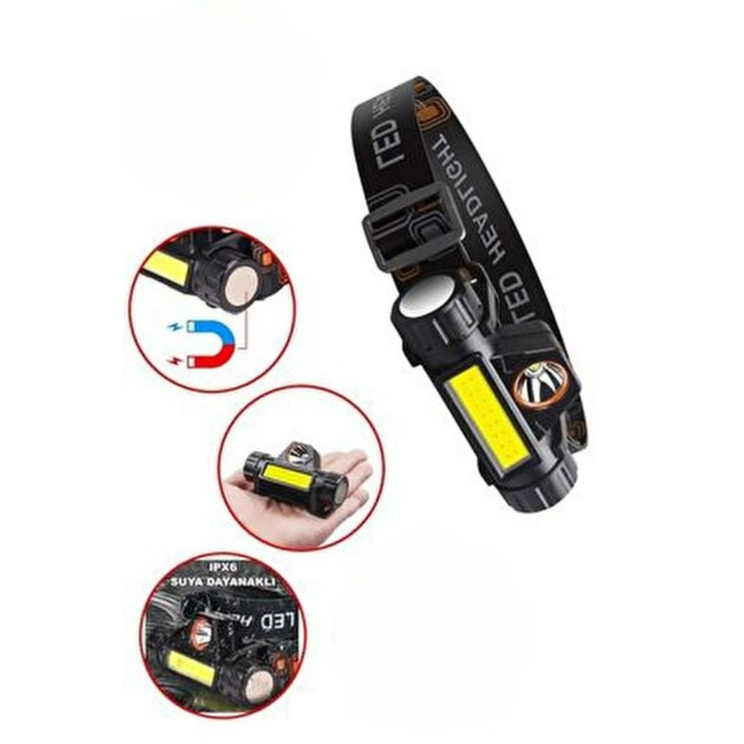 HS-36 Şarjlı Kafa Lambası