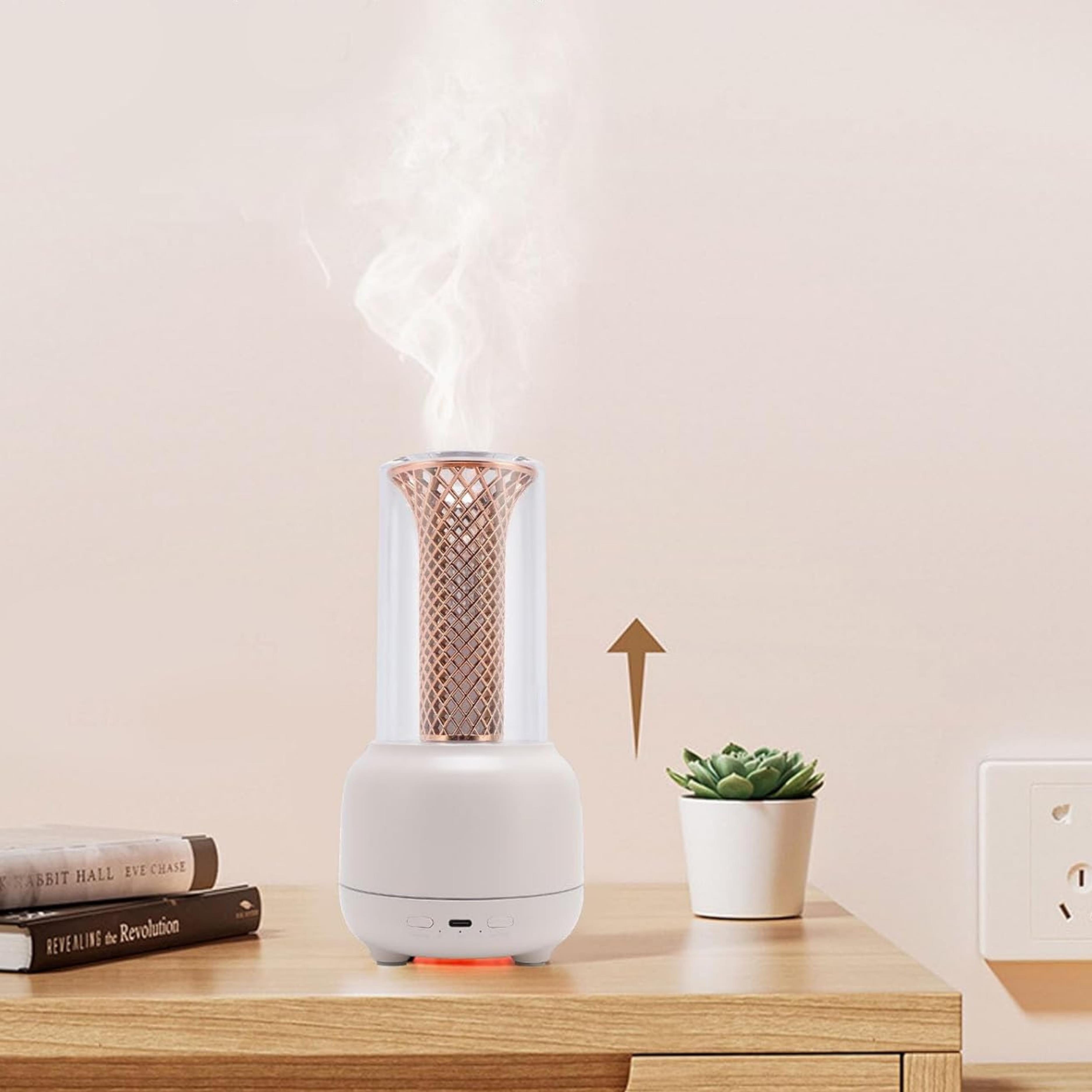 Humidifier 7 LED Renkli Aromaterapi Difüzör Nemlendirici Hava Makinesi