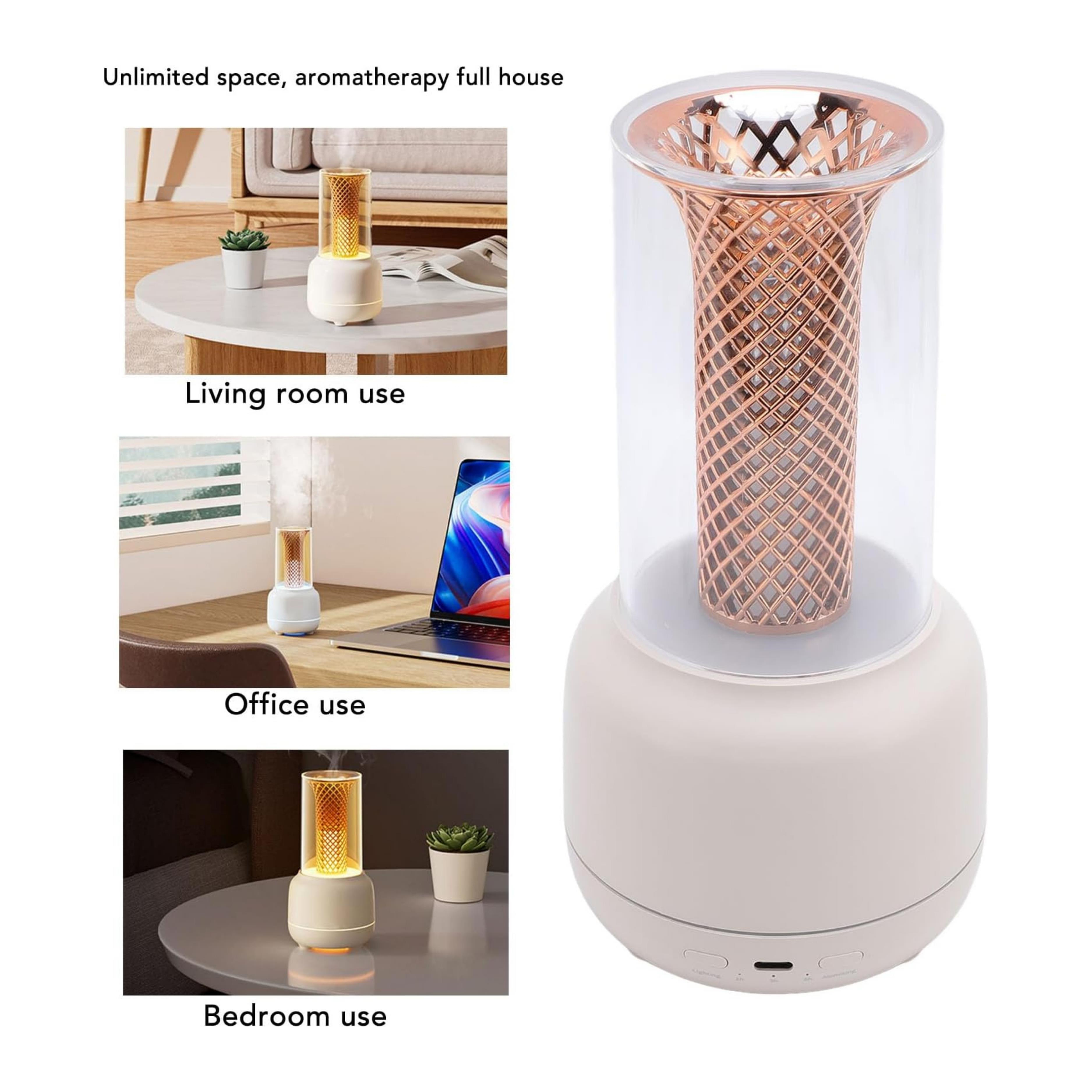 Humidifier 7 LED Renkli Aromaterapi Difüzör Nemlendirici Hava Makinesi