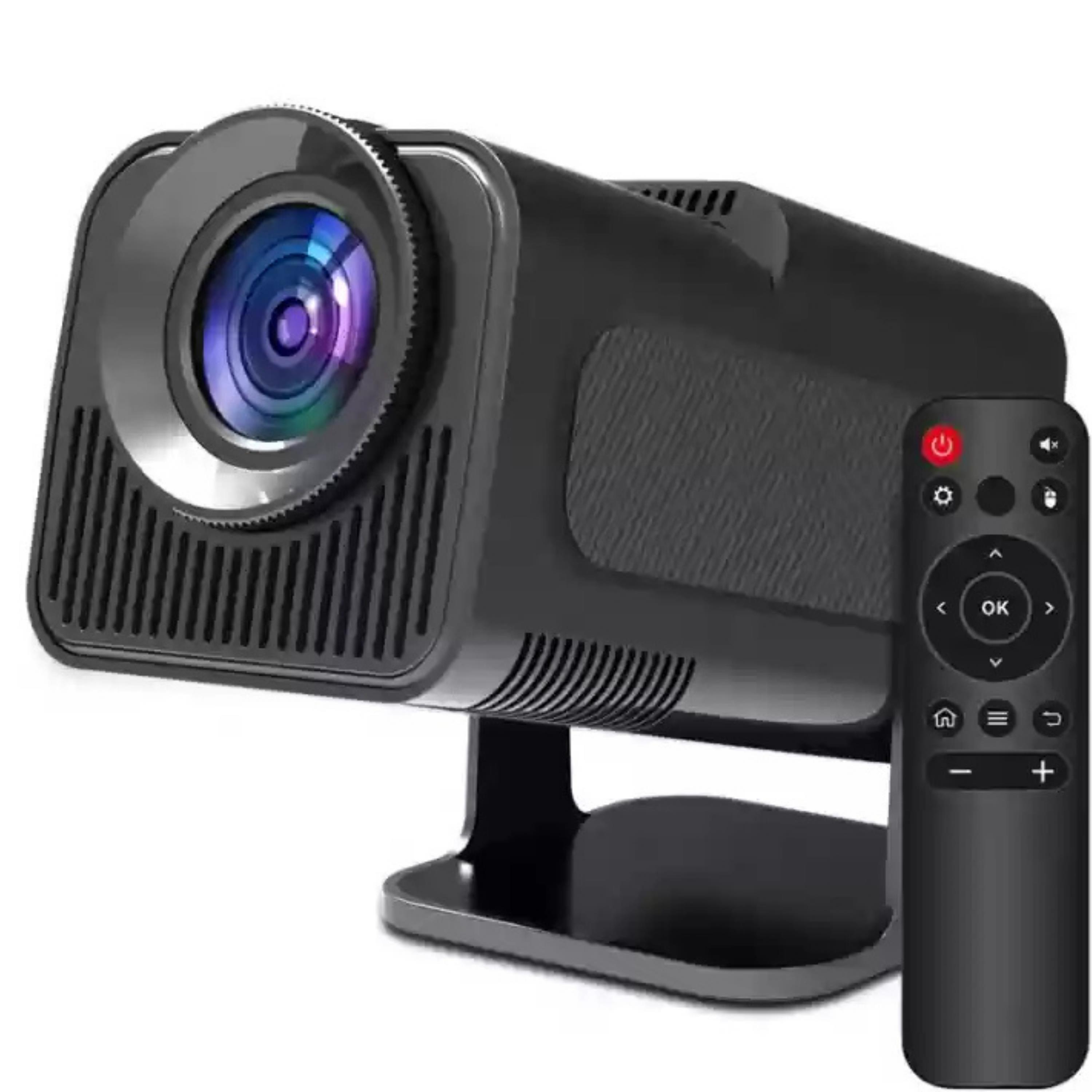 HY320 Mini SiyahTaşınabilir Ayaklı Kare Projeksiyon Cihazı