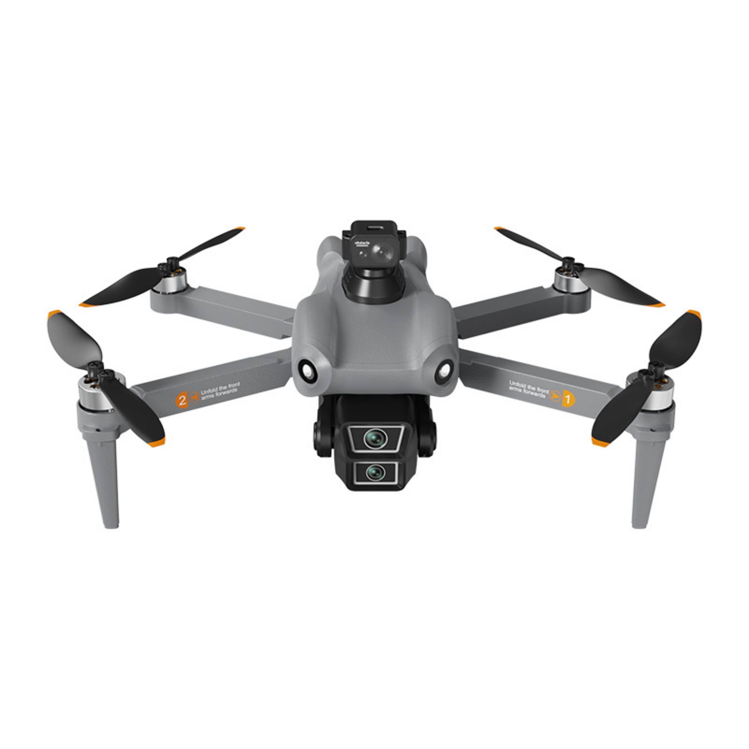 K19 Max HS322 GPS Geri Dönüşlü Çift Kameralı Engel Algılamalı Katlanabilir Hd Kameralı Drone Ekran Kumandalı