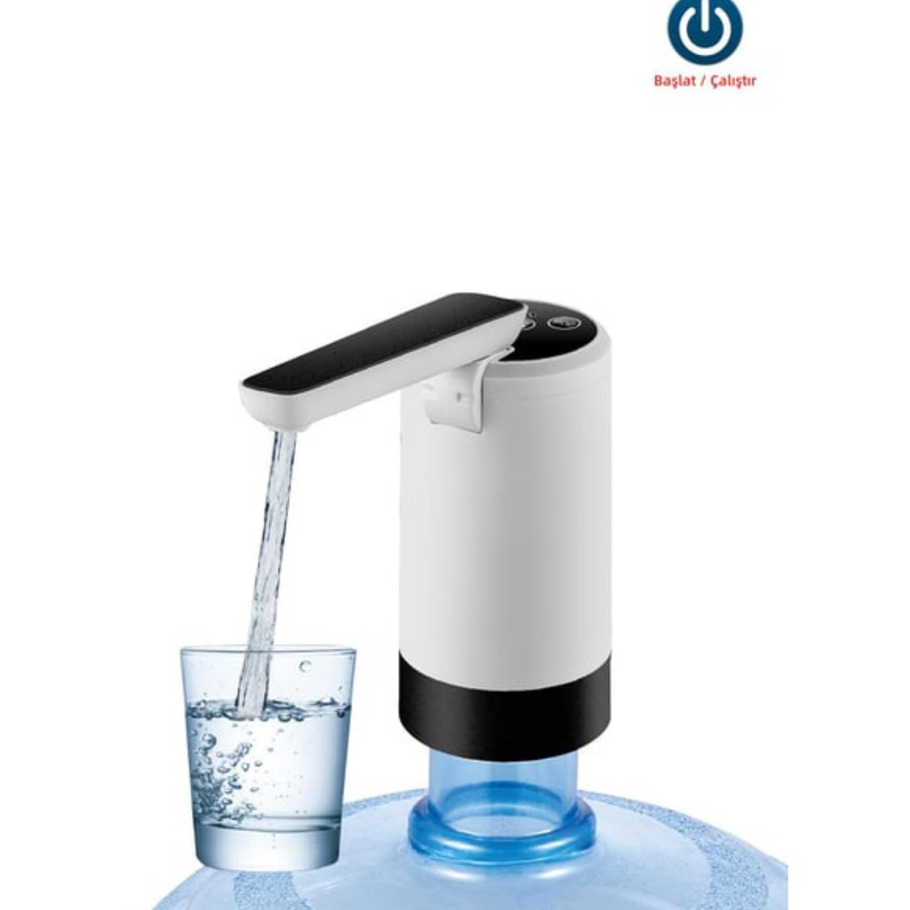 Katlanabilir Otomatik Şarjlı Su Damacana Pompası 