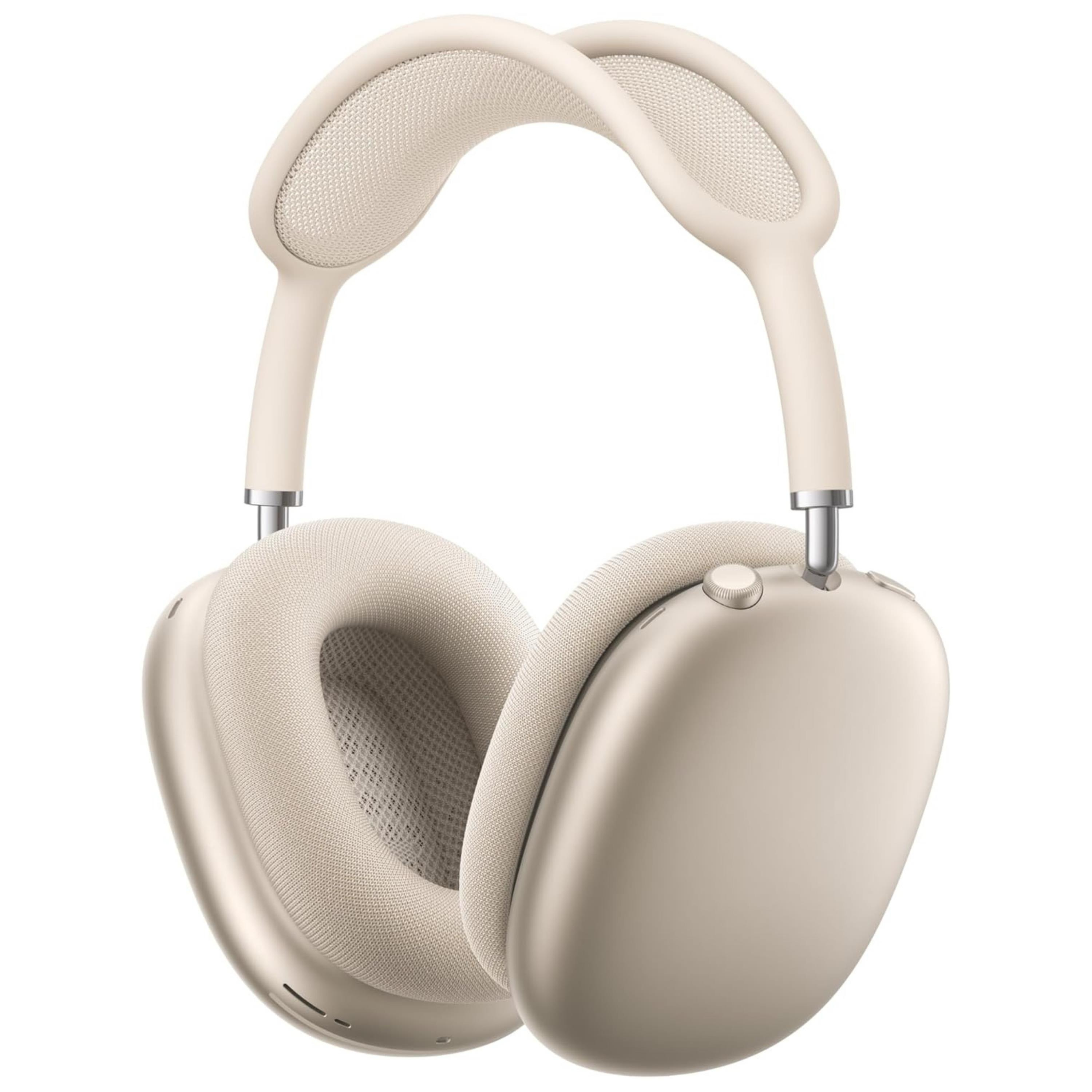 Krem Max3 Kulaküstü Bluetooth Kulaklık Şarjlı Kulaklık Çantası Hediyeli Kafaüstü Yumuşak Pedli Yüksek Ses Performanslı Kulaküstü Kulaklık