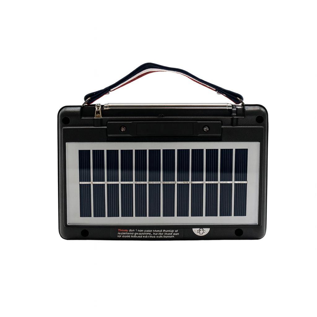 KTF-1428 Taşınabilir Güneş Enerjili Bluetooth'lu Nostaljik Radyo Hoparlör