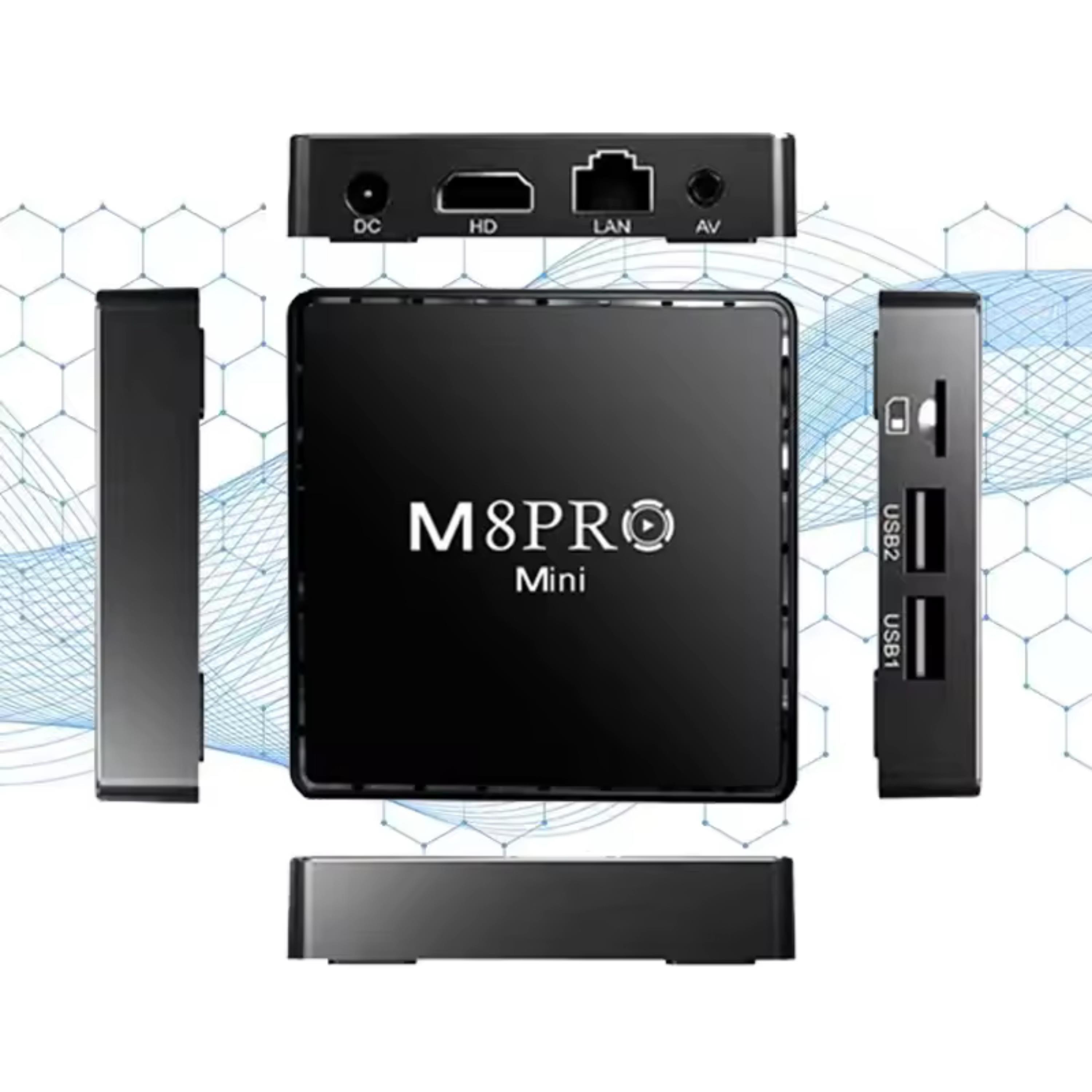 M8 Pro Mini Android Box Ve Game Box 2 Oyun Kolu Oyun Konsolu 2In1