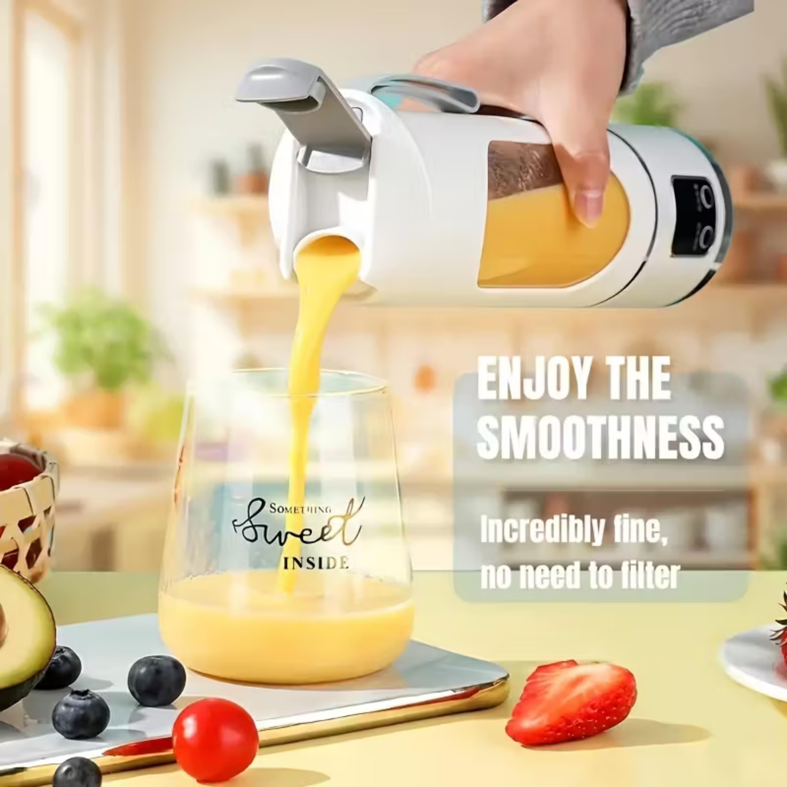 Mor HS-860 Usb Şarjlı Taşınabilir 450 ML Kapasiteli Smoothie Blenderı Dijital Ekranlı Paslanmaz Çelik Bıçaklı Meyve Sıkacağı Ve Shaker Makinesi