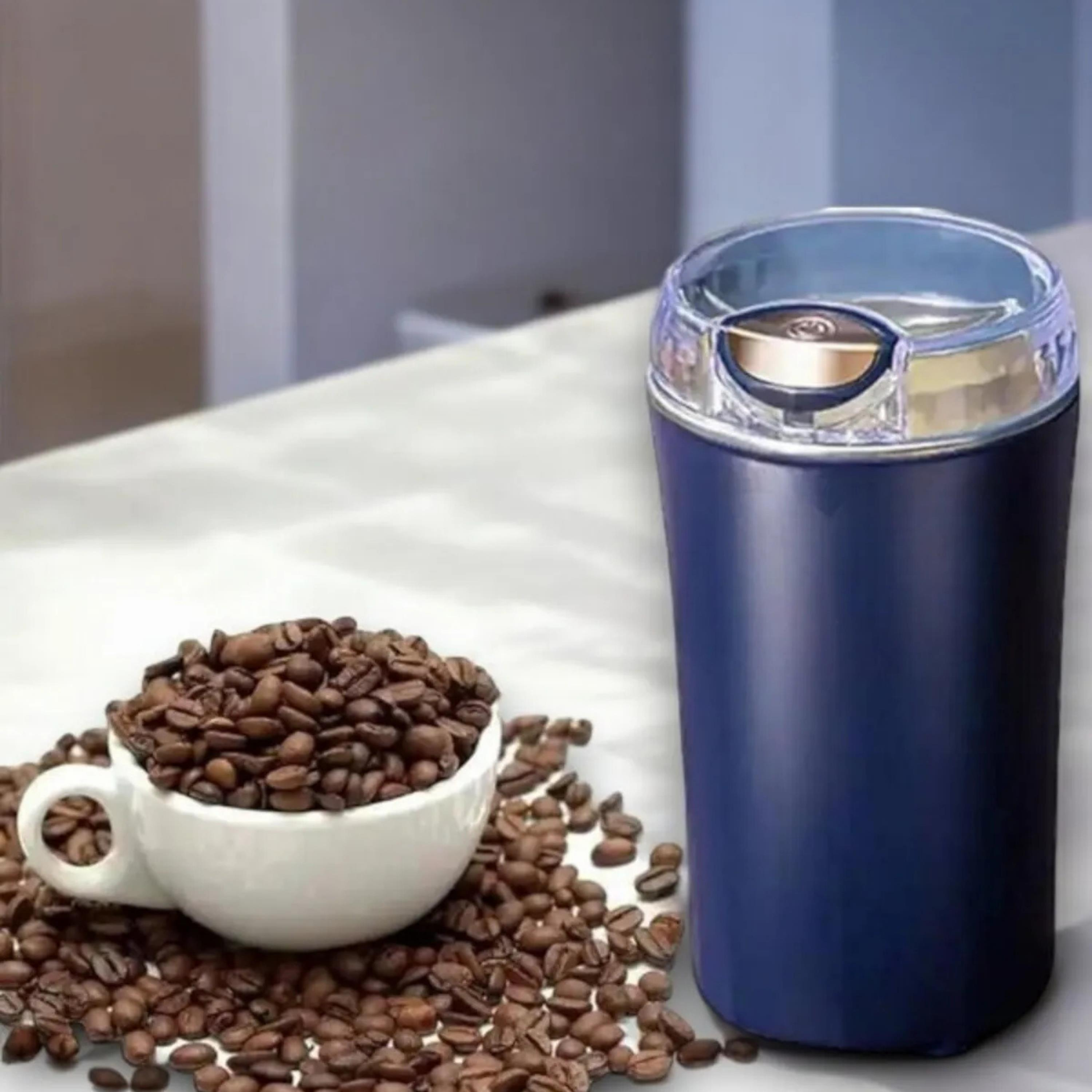 Otomatik Paslanmaz Taşınabilir Kahve ve Baharat Öğütücü