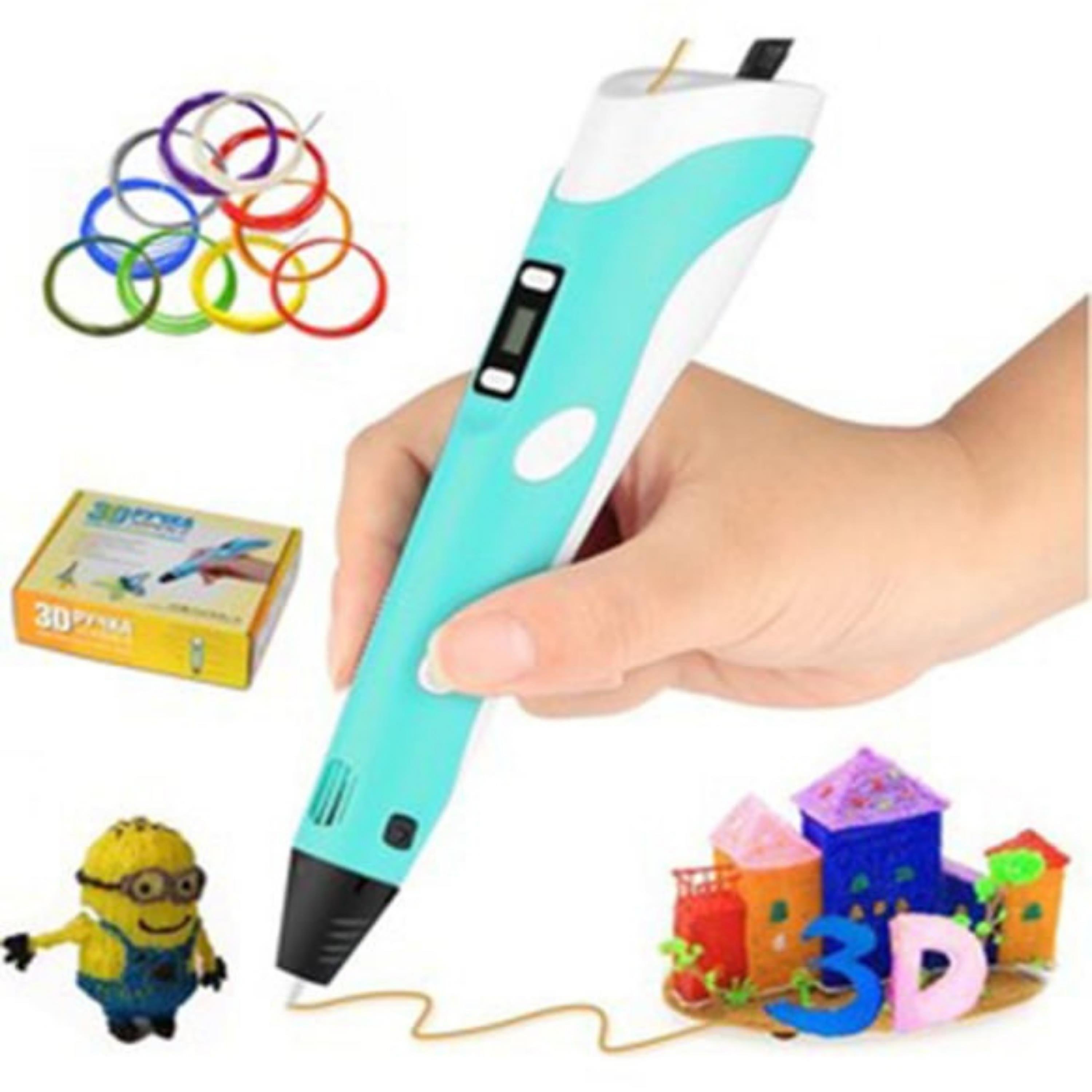 Pembe 3D Kalem Dijital Ekranlı Pen Printer