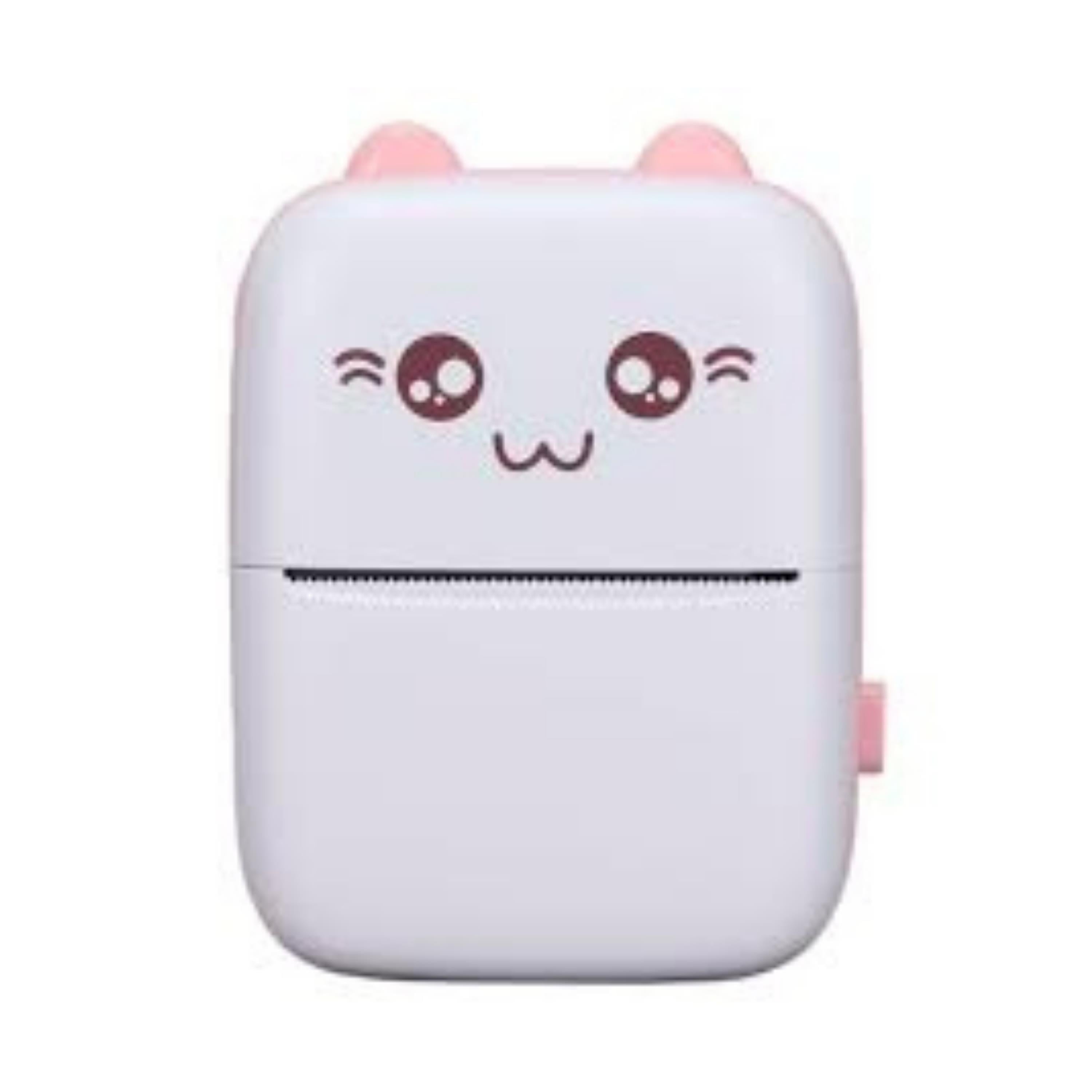 Pembe Termal Cep Yazıcısı Mini Printer