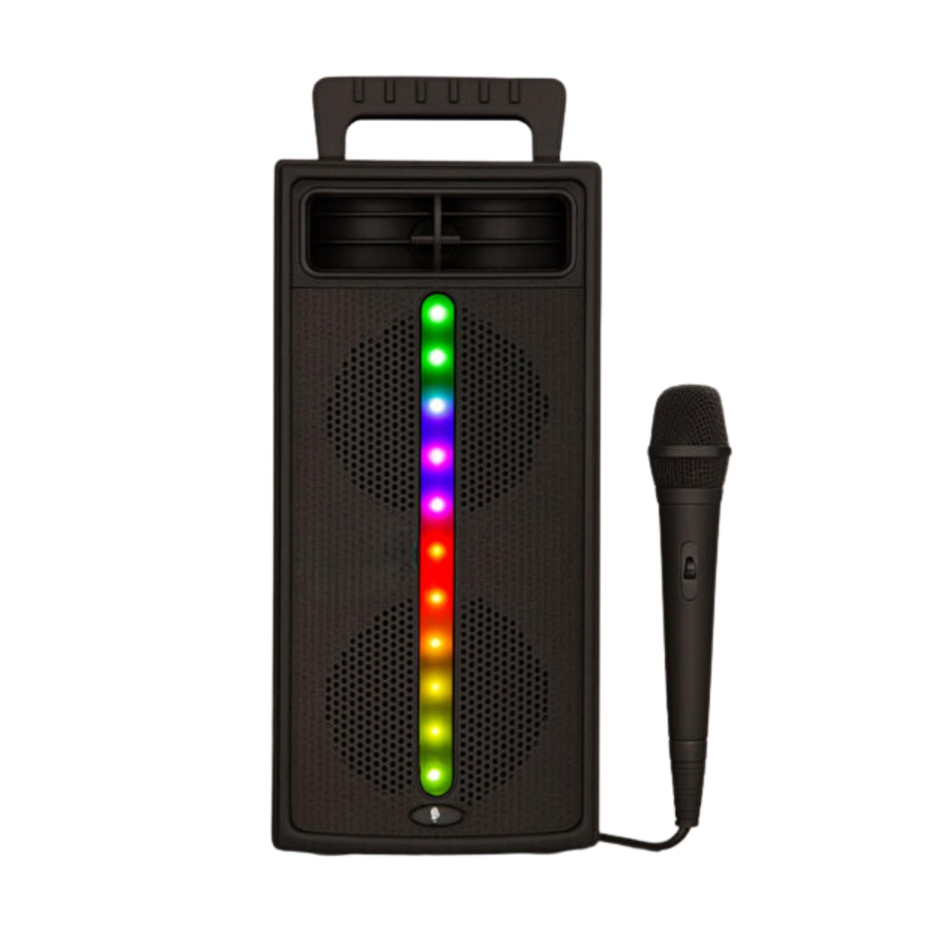 PG-4266 Mini Dijital Speaker Rgb Işıklı Taşınabilir Bluetooth Hoparlör