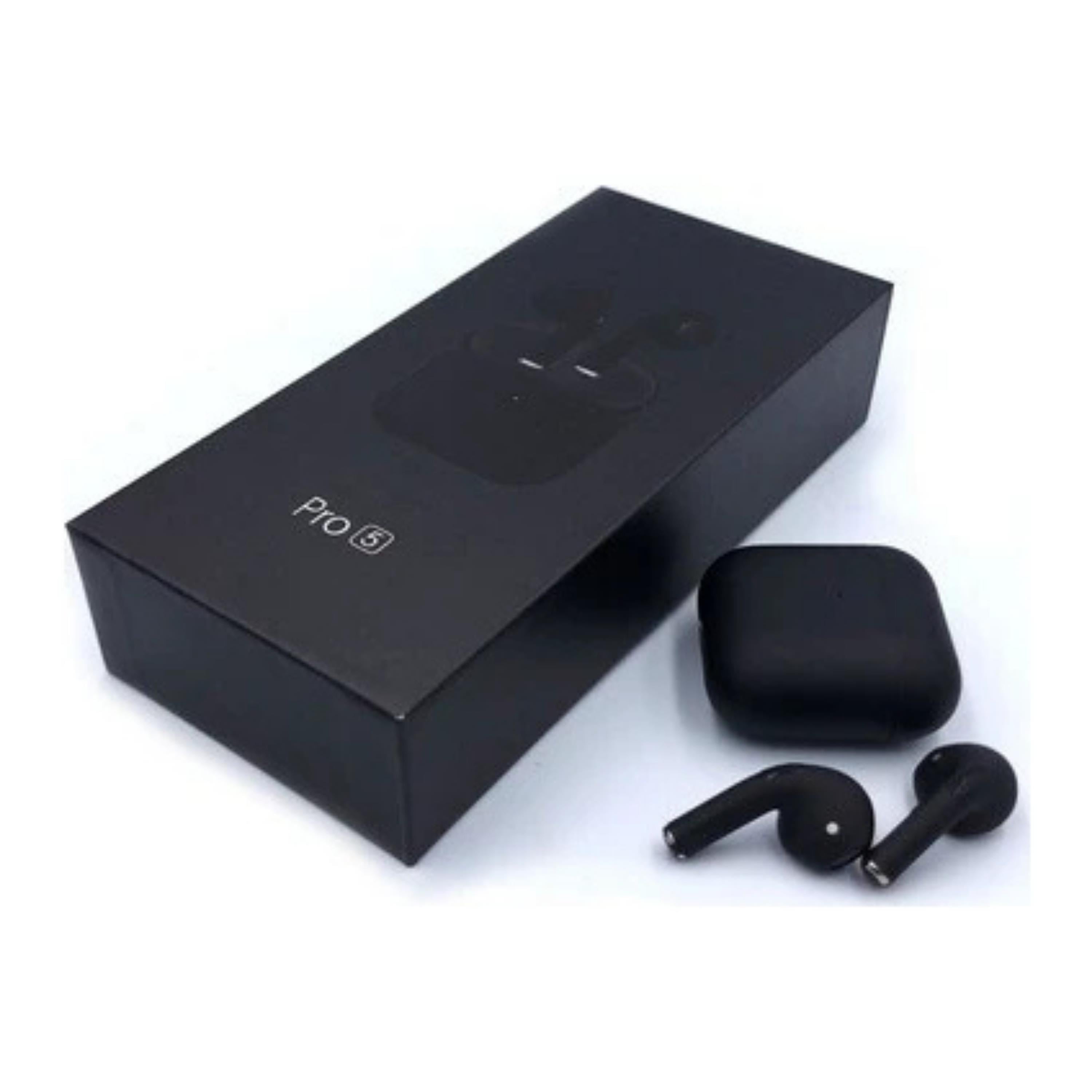 Pro 5 Siyah Kulakiçi Silikonsuz Bluetooth Kulaklık