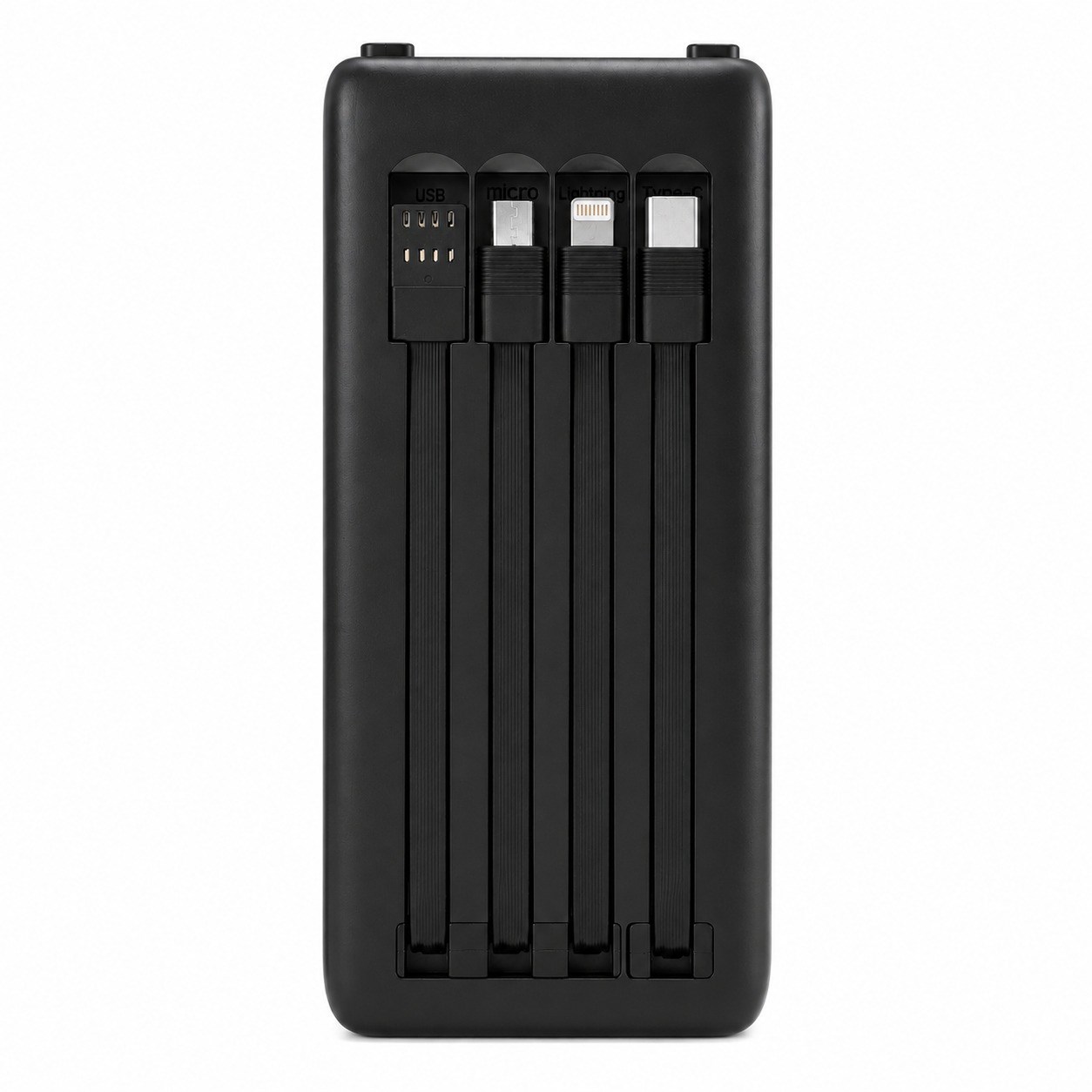 PW-151 60000 mAh Powerbank 20W PD 22.5W QC Dijital Göstergeli Dahili Kablolu LED Fenerli 4 Cihaz Destekli Taşınabilir Şarj Cihazı