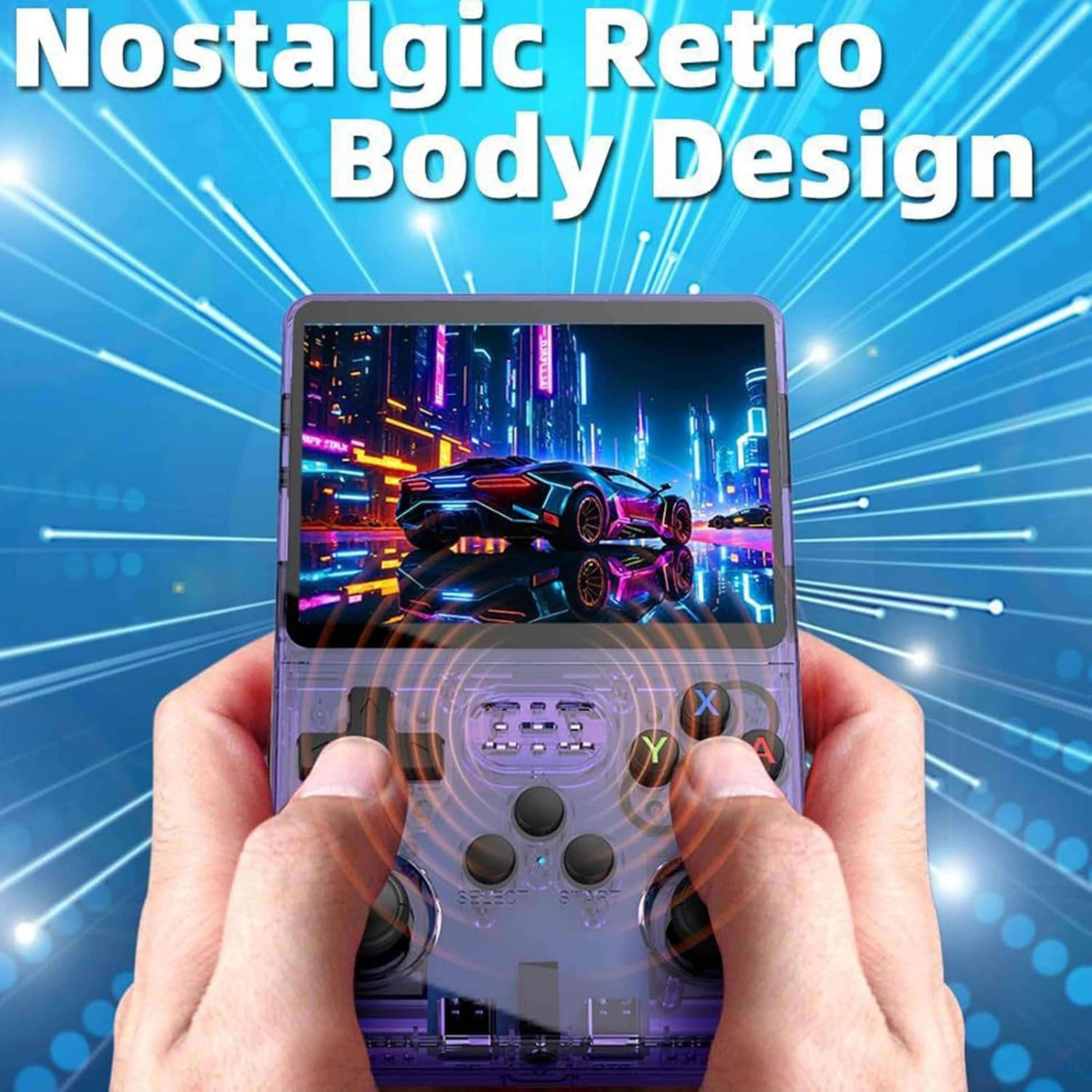 R36S Retro El Oyun Konsolu 3,5 İnç IPS Ekran 