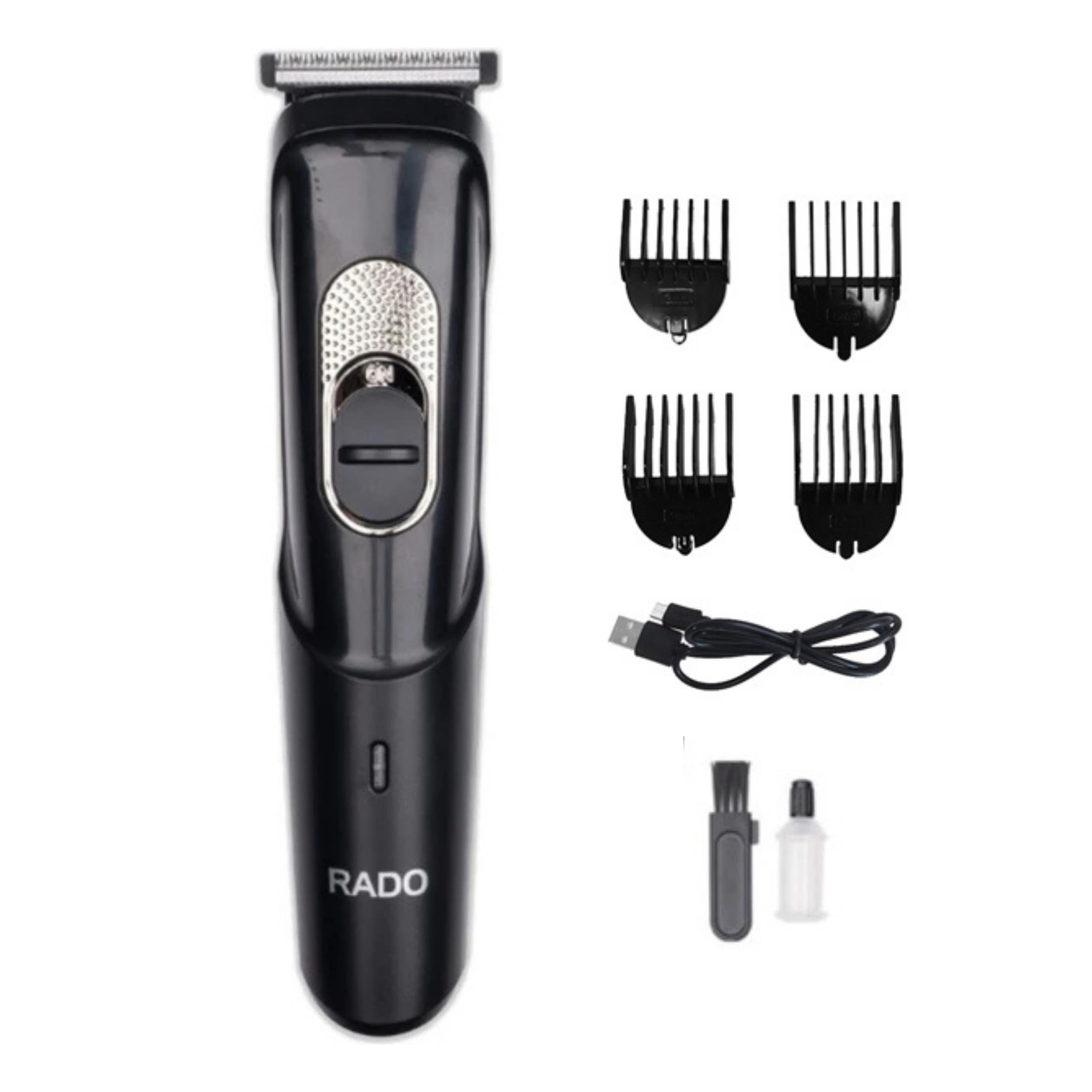 Rado RD 3583 Şarjlı Saç Sakal Tıraş Makinesi Profesyonel Keskin Bıçaklı USB Şarjlı Erkek Bakım Yüz Saç Vücut Traş Makinesi