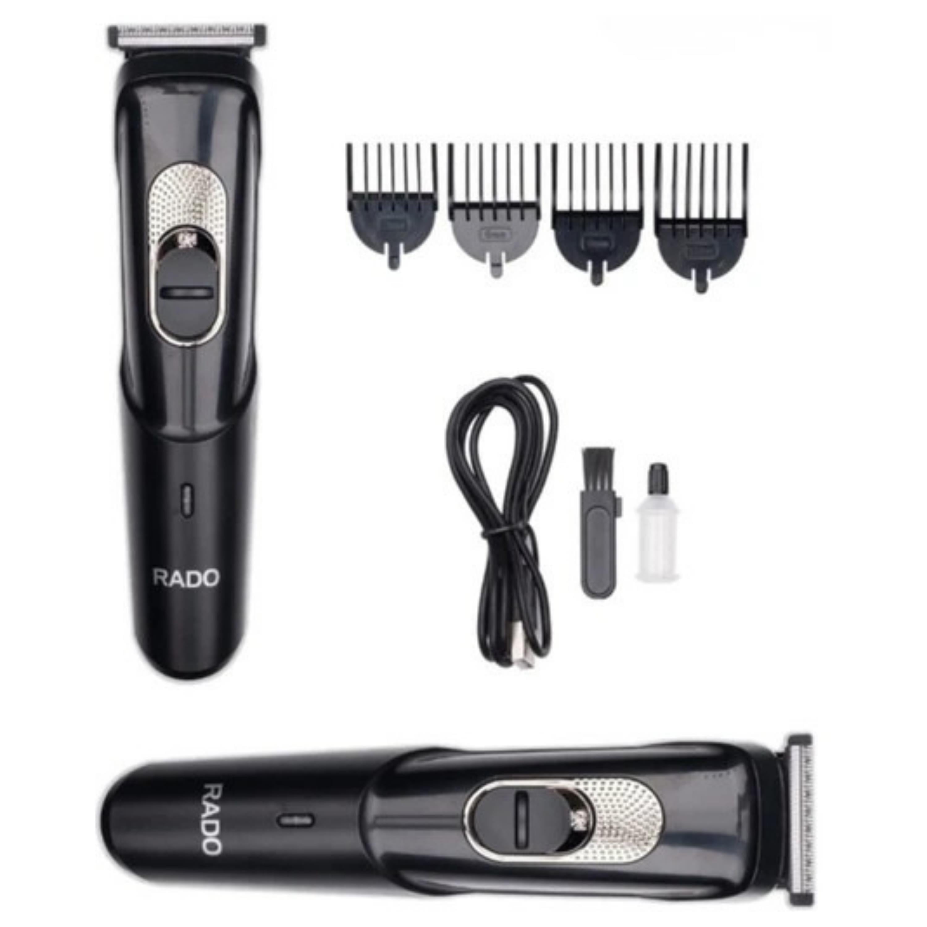 Rado RD 3583 Şarjlı Saç Sakal Tıraş Makinesi Profesyonel Keskin Bıçaklı USB Şarjlı Erkek Bakım Yüz Saç Vücut Traş Makinesi
