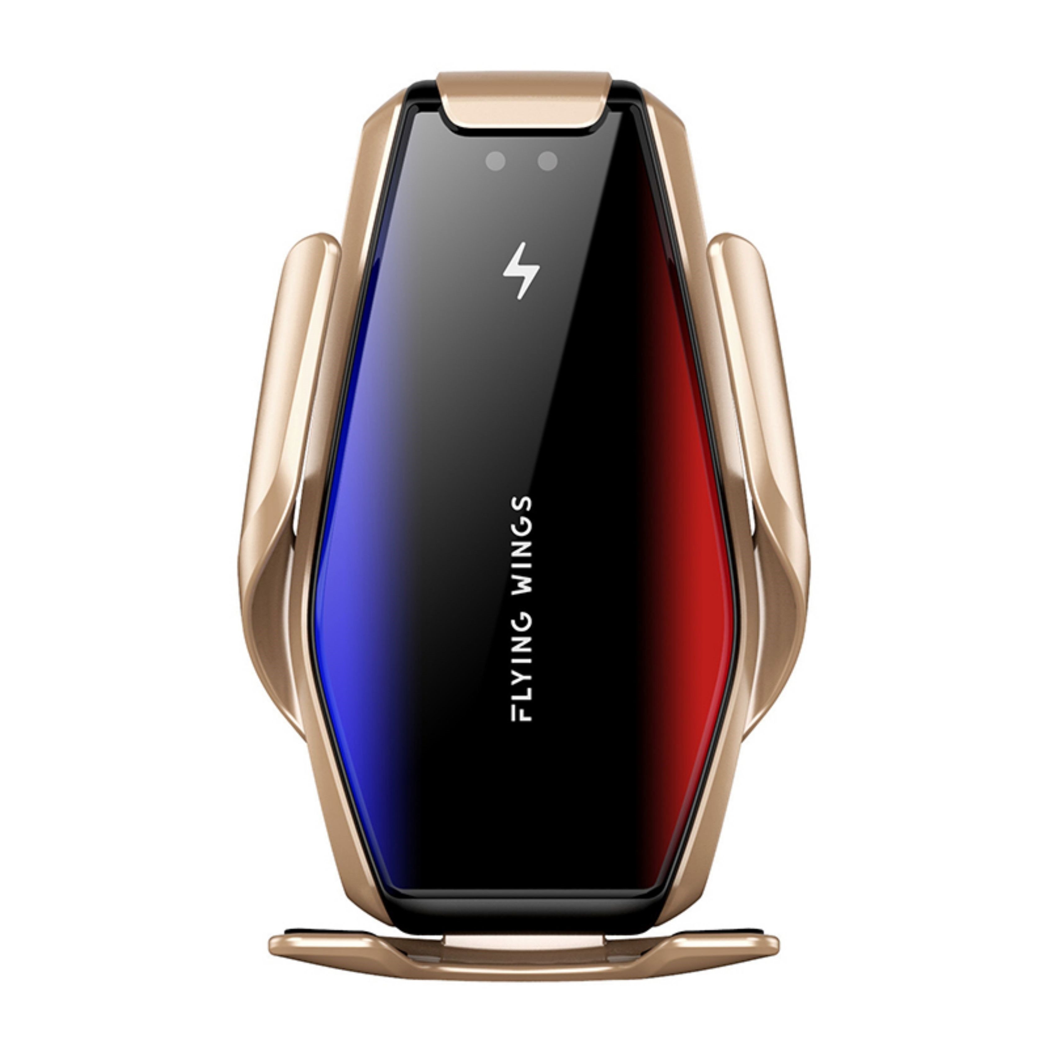 S7 Akıllı Sensörlü Araç İçi Telefon Tutucu Qİ Wireless Şarj Özellikli Otomatik Açılır Kapanır Kollu Telefon Standı Hızlı Şarj Destekli Iphone Android Uyumlu