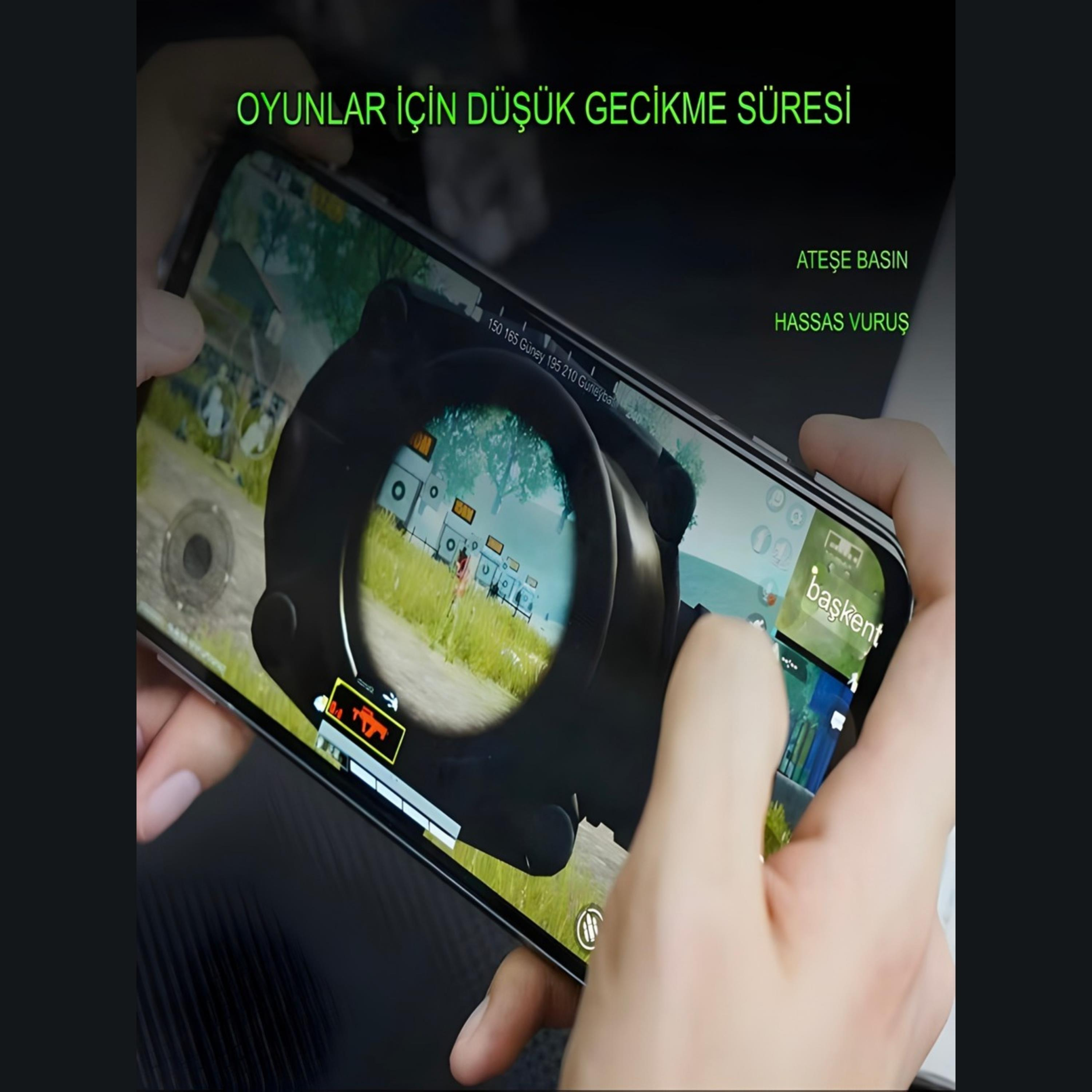 Sarı FB23 Profesyonel Oyuncu Kulaklığı Kablosuz Led Işıklı Dijital Göstergeli Silikon Başlıklı Bluetooth Kulaklık Dokunmatik Kontrollü Şarj Göstergeli Gaming Kulaklık