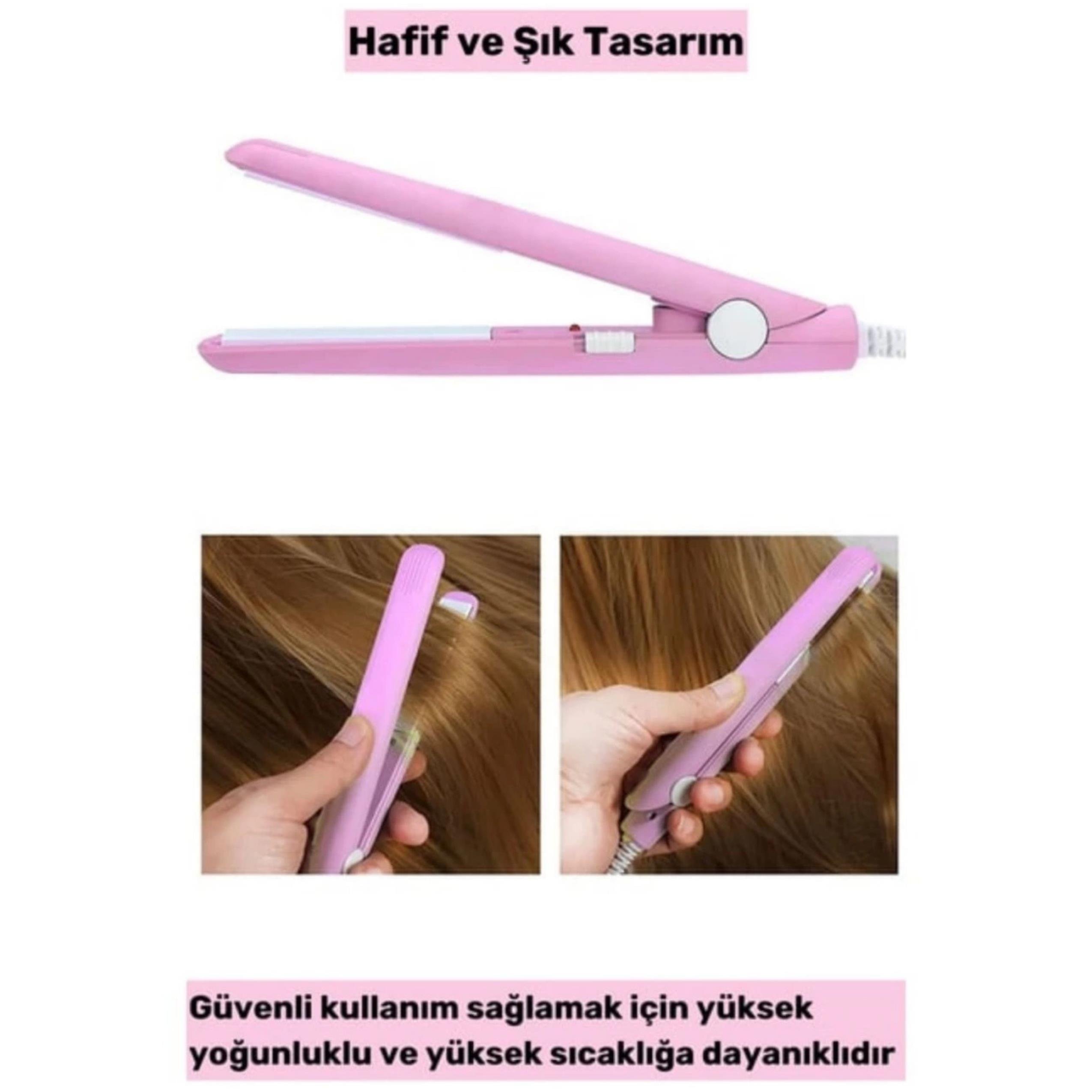 Seyahat Tipi Seramik Kaplama Mini Düzleştirici 