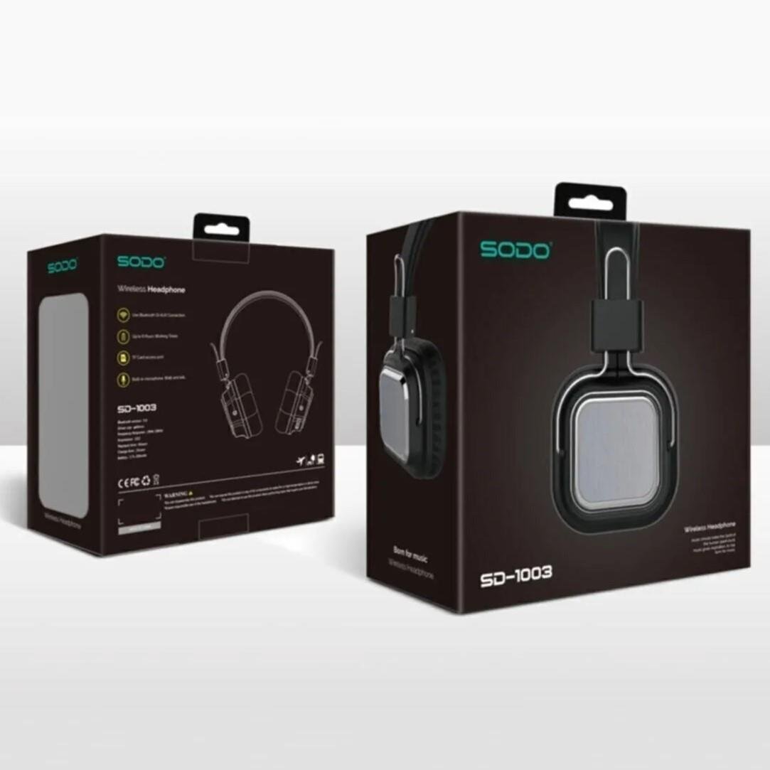 Sodo 1003 Mikrofonlu Bluetooth 5.0 Kulak Üstü Kulaklık
