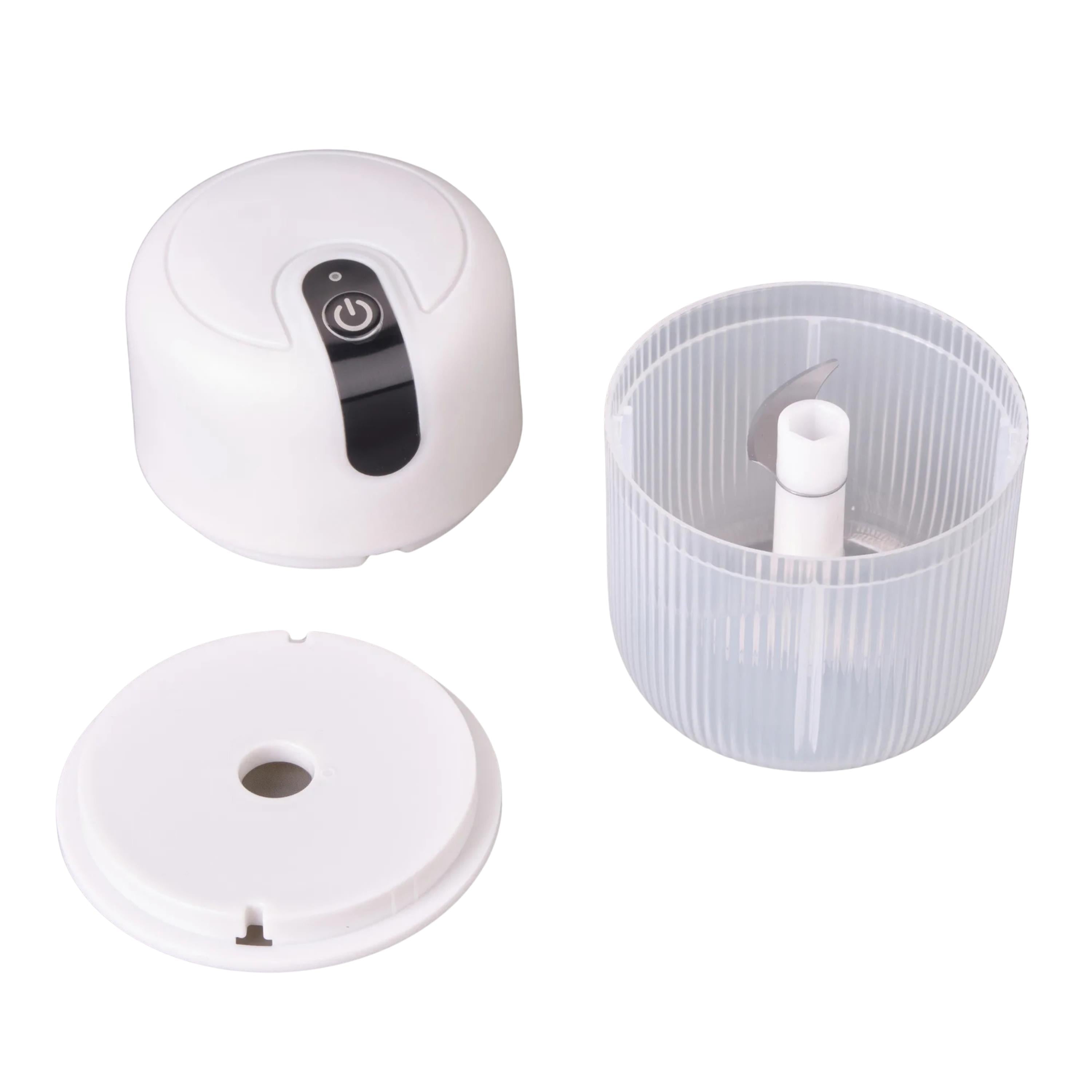 USB Şarjlı Mini Elektrikli Doğrayıcı Blender 3 Bıçaklı 280 ml Kablosuz Taşınabilir Sarımsak Soğan Sebze Parçalayıcı Pratik Rondo Mutfak Doğrayıcı