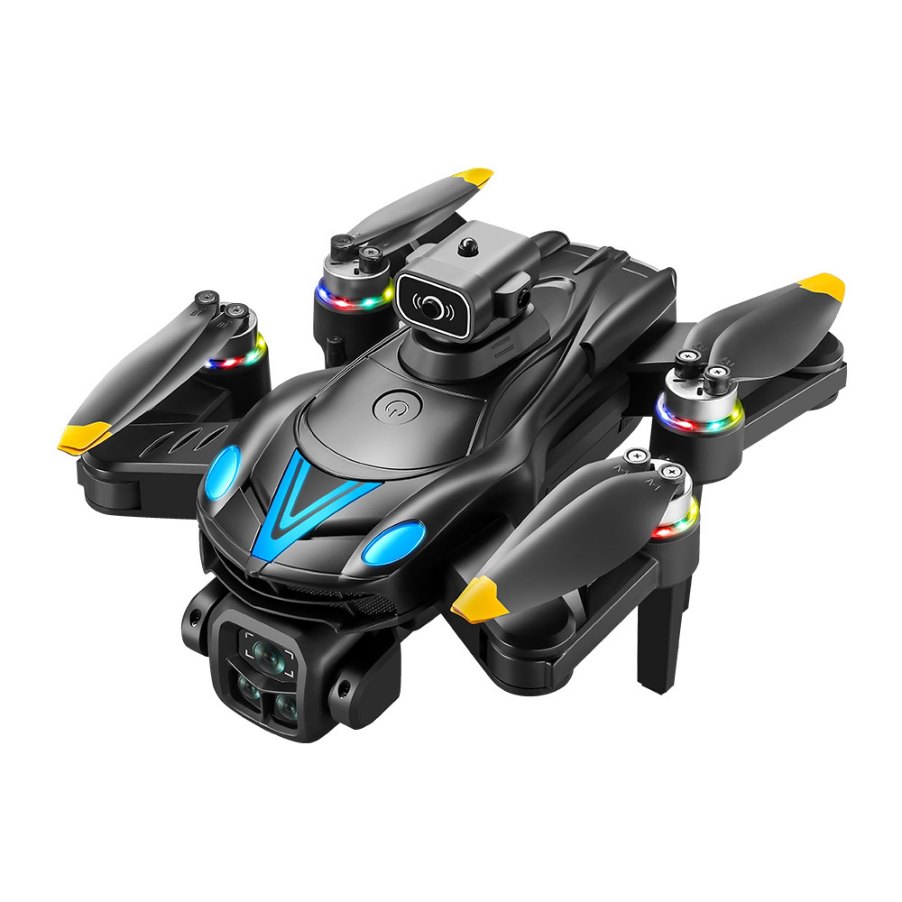 V188 Max HS325 Drone Katlanabilir Kameralı Wifi Bağlantılı Uzaktan Kumandalı Hd Çift Kameralı Mini Drone Ekran Kumandalı 