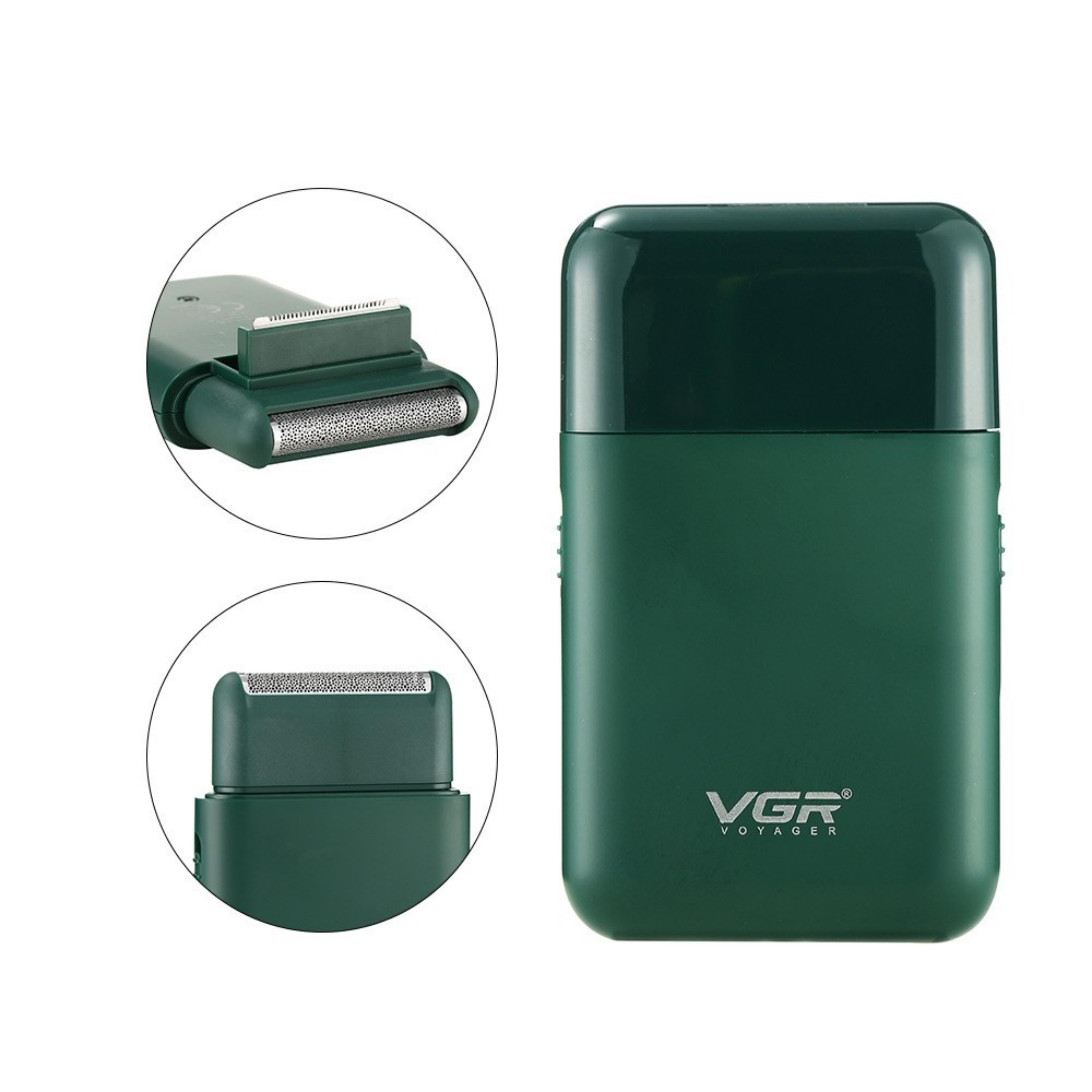 VGR V-390 Profesyonel Erkek Tıraş Makinesi Taşınabilir Şarjlı Sakal ve Yanak Favori Düzeltme Portatif Mini Traş Makinesi
