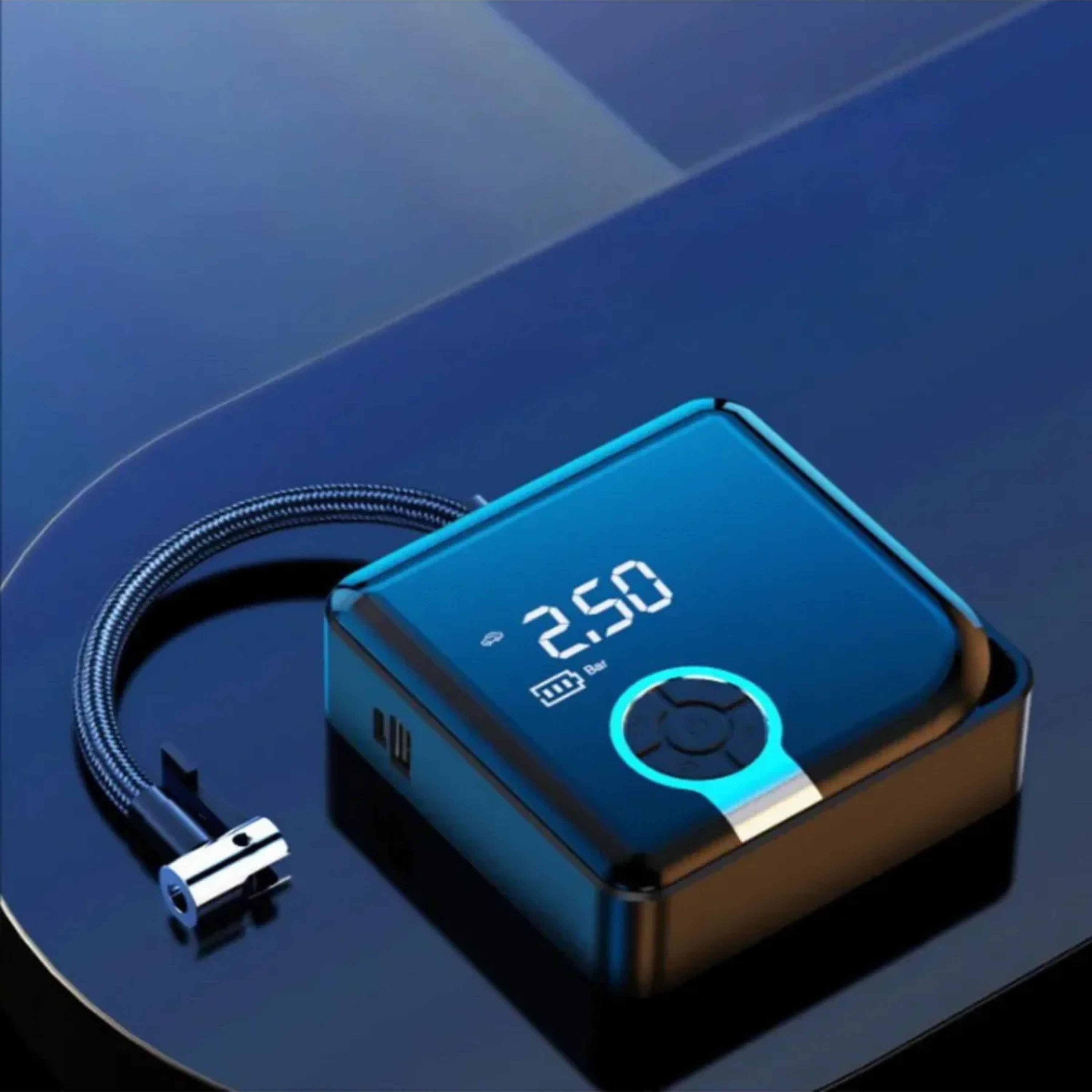 ZC-001 Taşınabilir Djital Ekranlı Araç Hava Kompresör Pompası