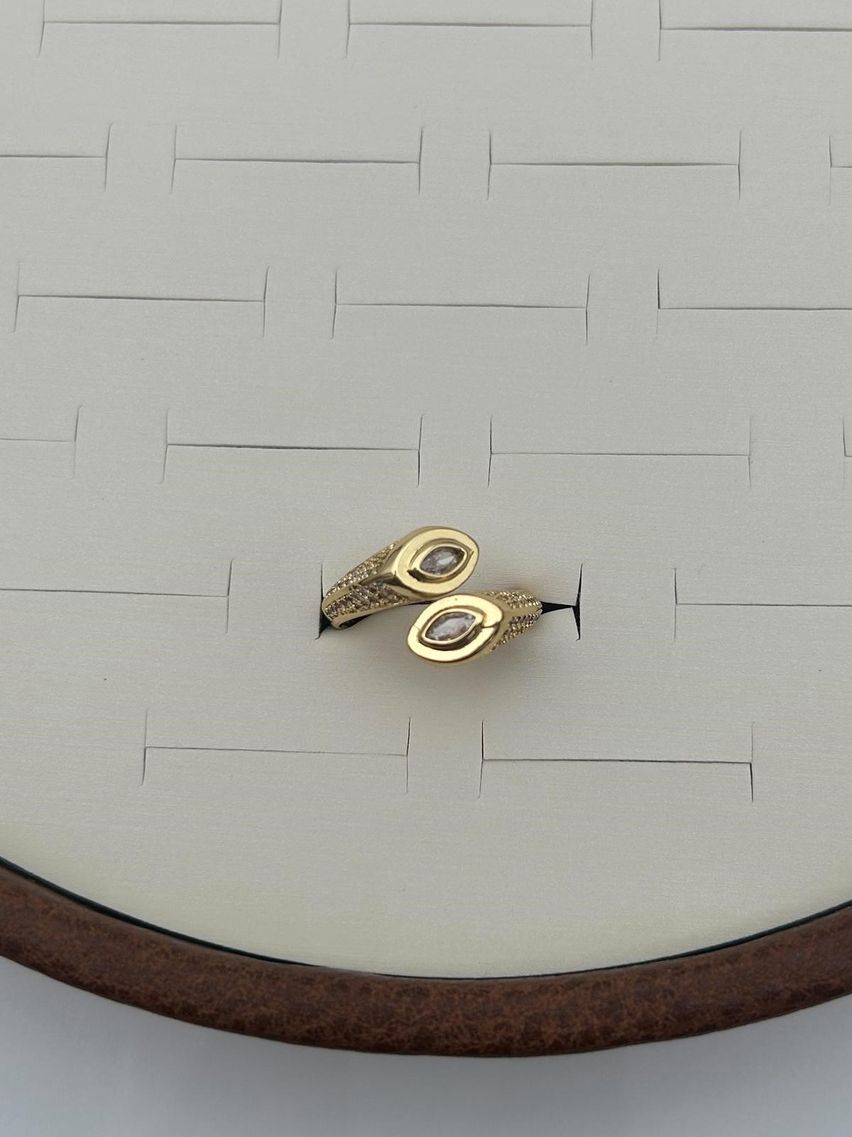 Vip 14K Gold Ayarlanabilir Yüzük
