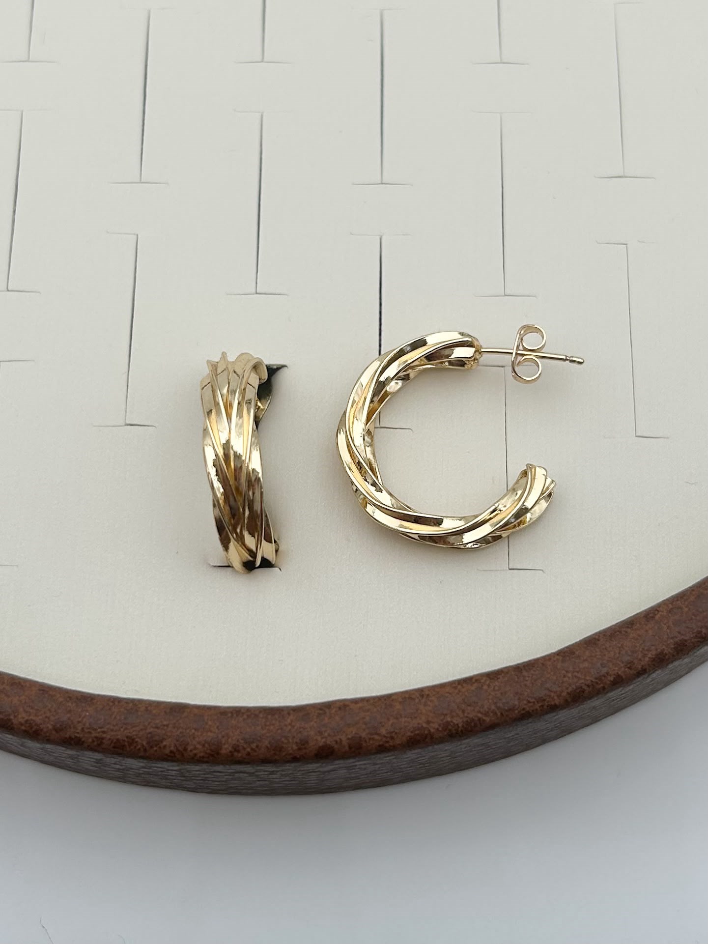 Vip 14K Gold Küpe