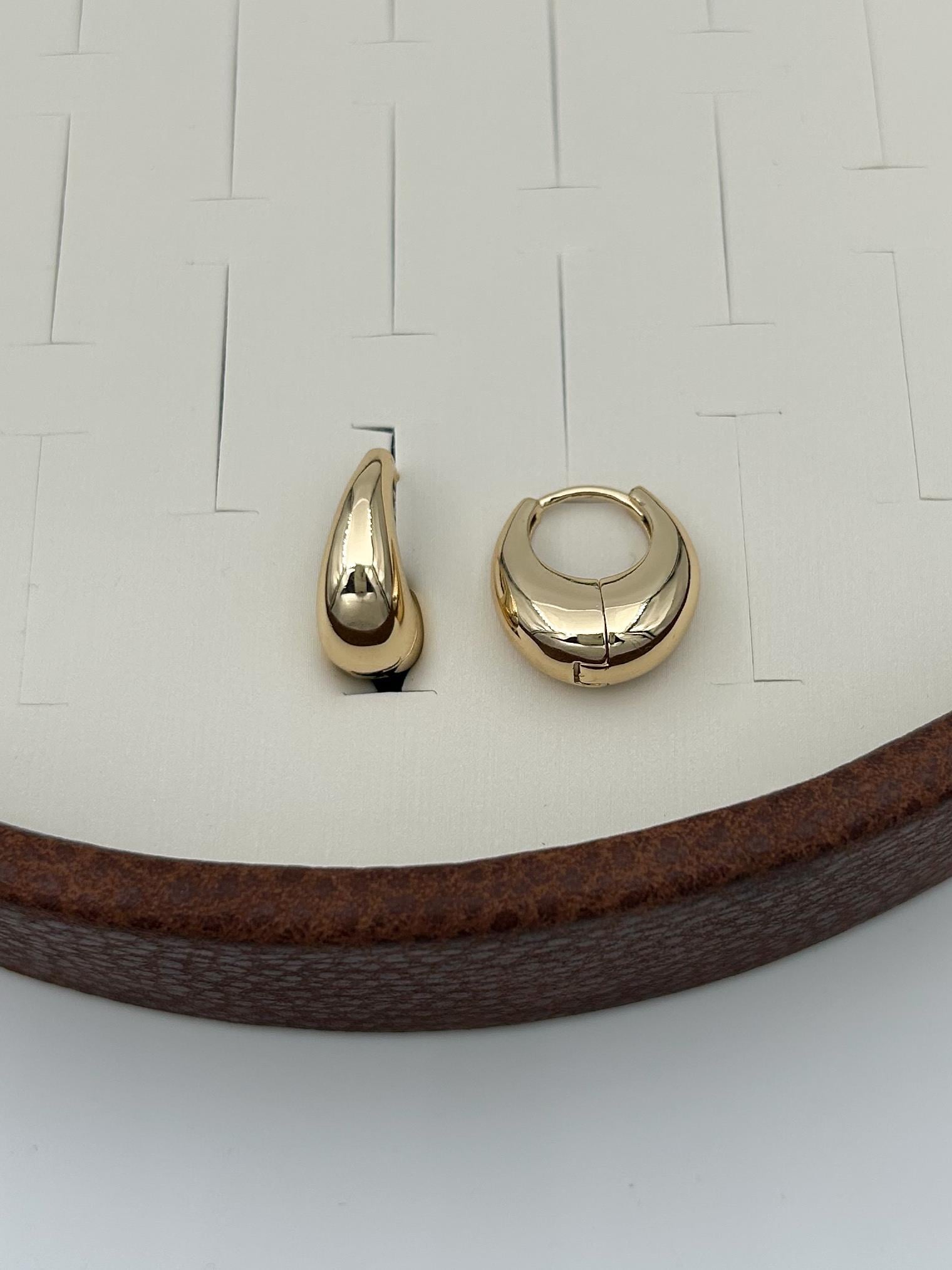 Vip 14K Gold Küpe