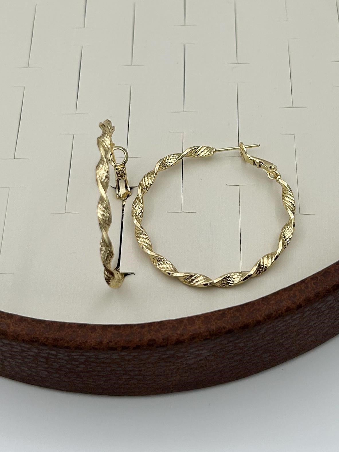 Vip 14K Gold Küpe
