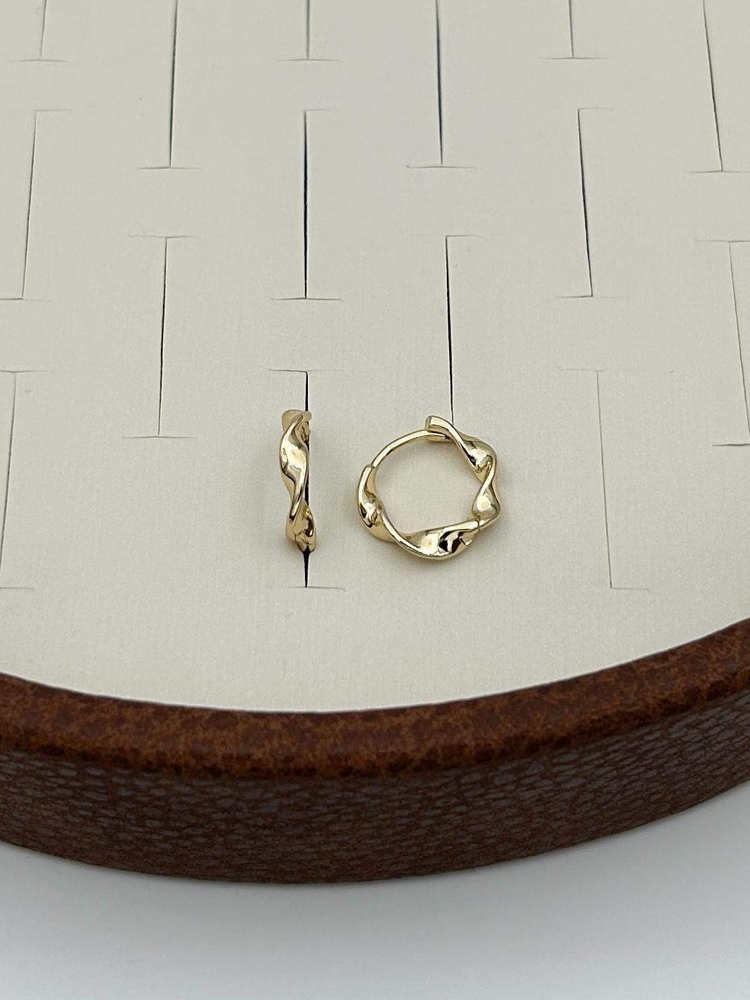 Vip 14K Gold Küpe
