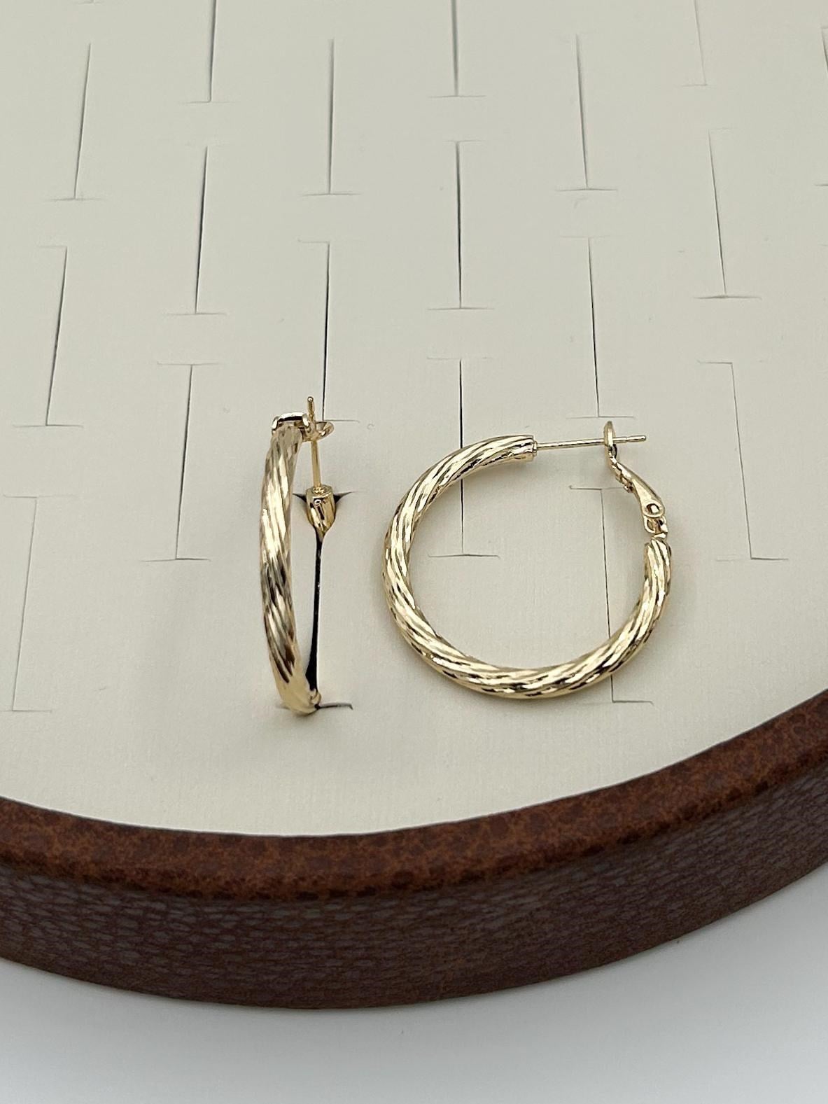 Vip 14K Gold Küpe