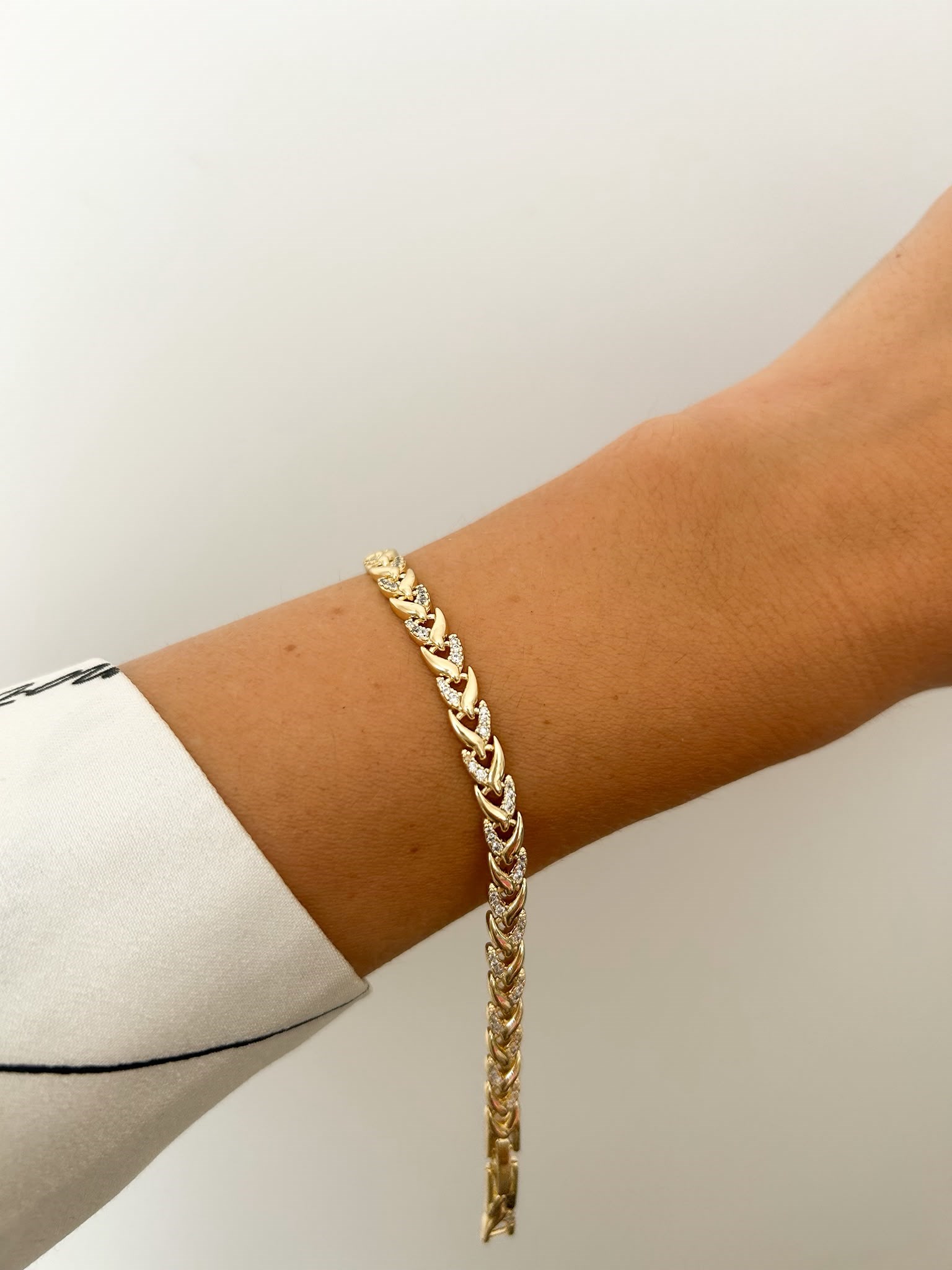 Vip Bileklik 14K 17+2 cm