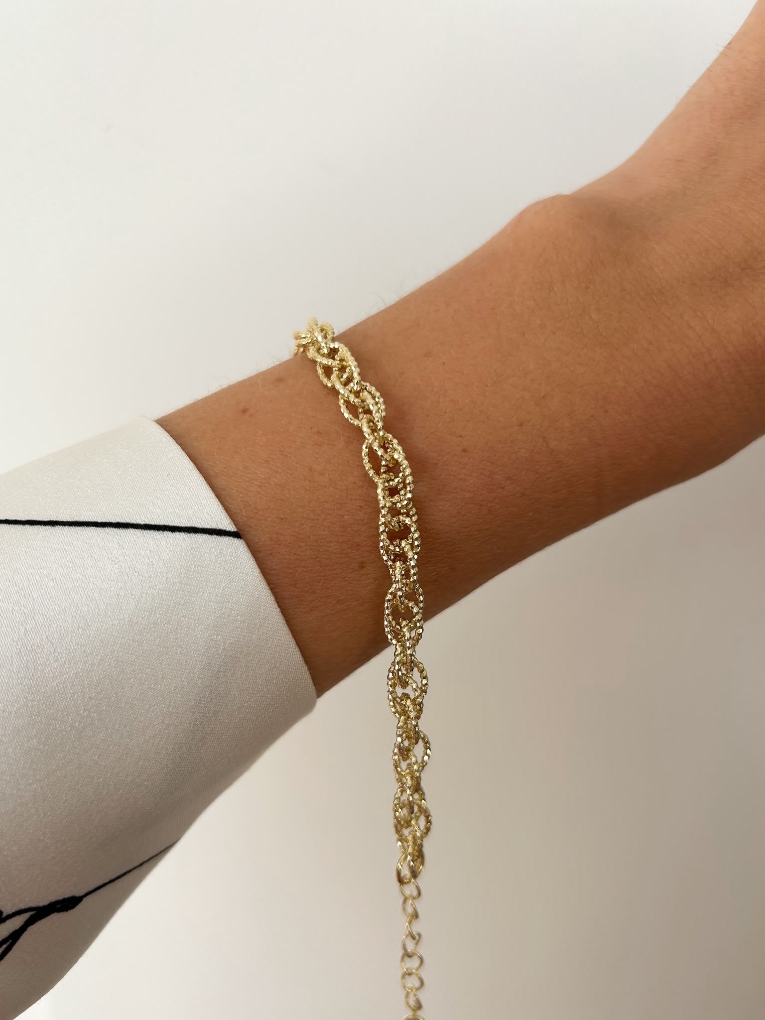 Vip Bileklik 14K 17+2 cm