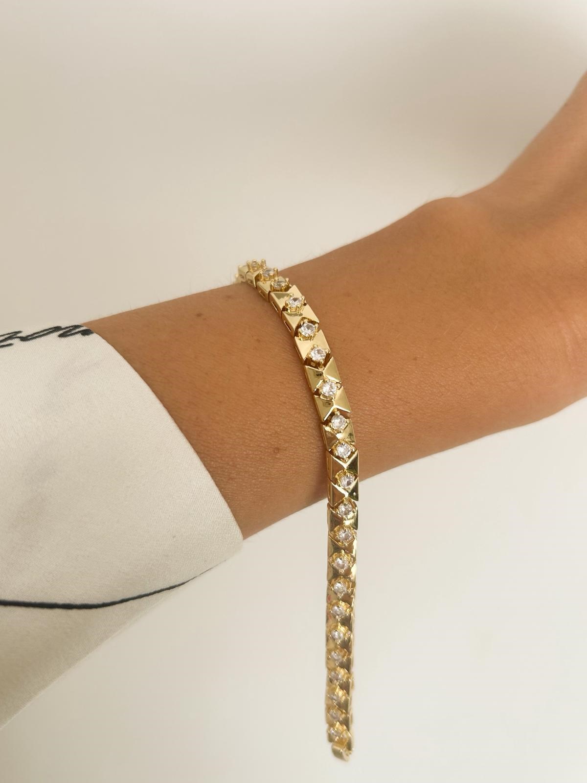 Vip Bileklik 14K 17+2 cm