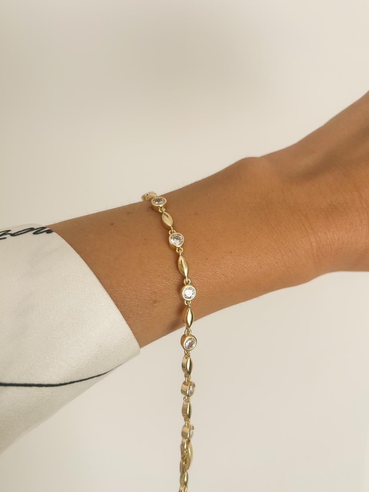 Vip Bileklik 14K 17+2 cm
