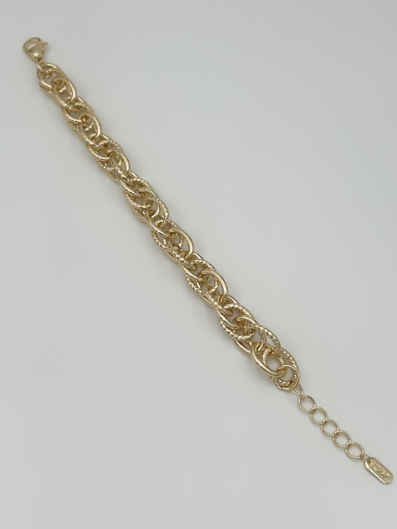 Vip Bileklik 14K 17+3 cm
